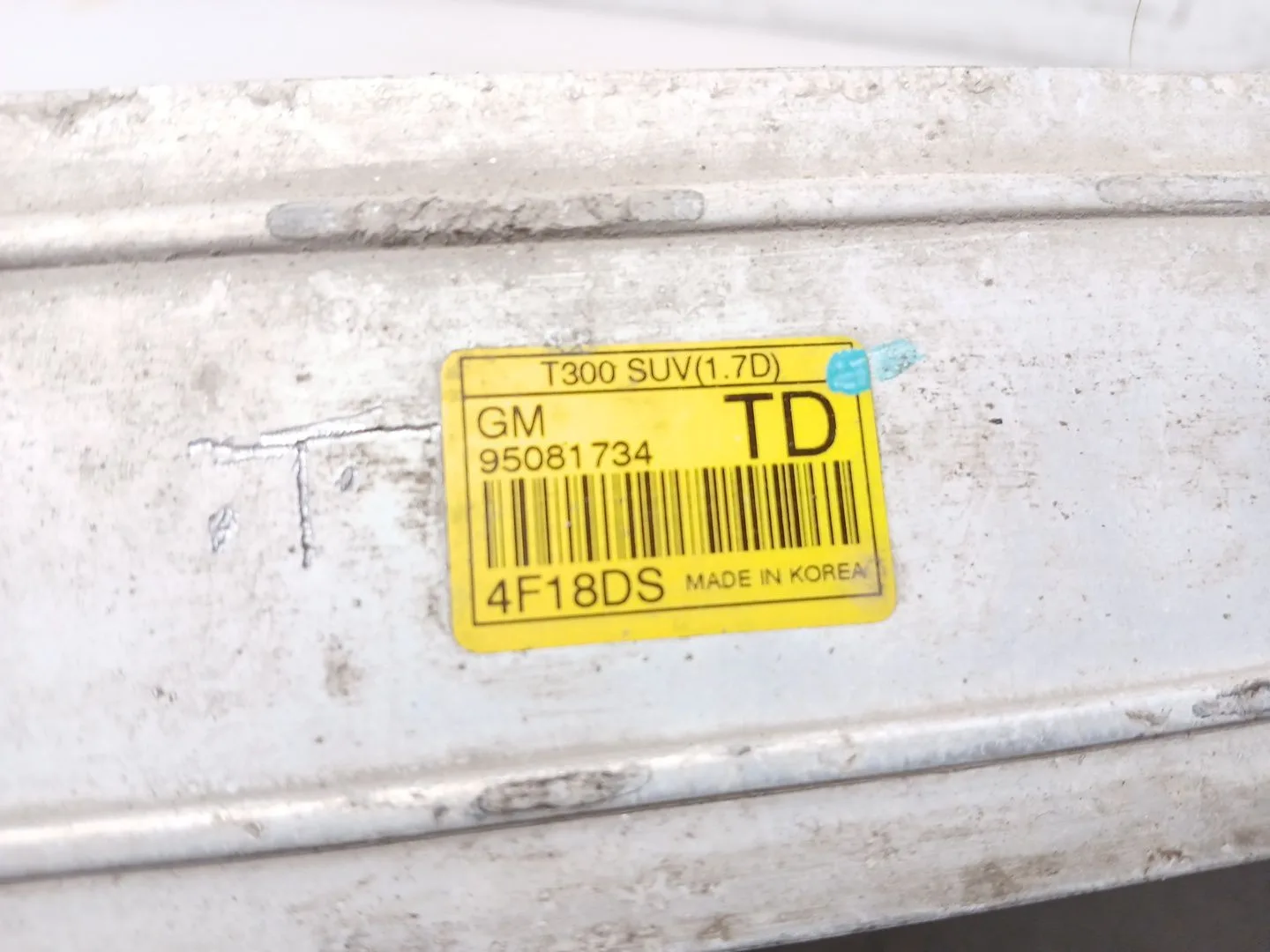 Intercooler para Opel Mokka