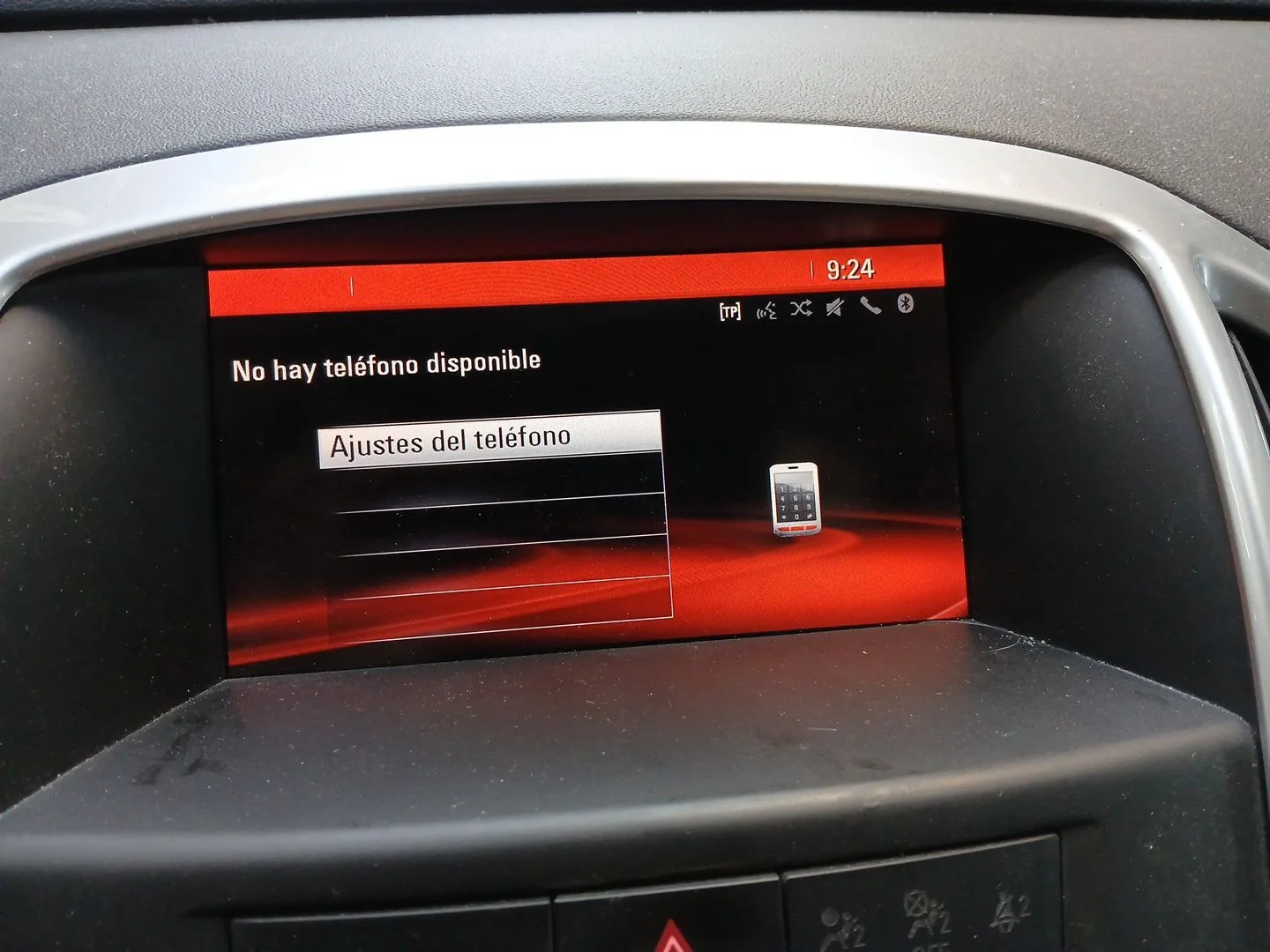 Pantalla Multifuncion para Opel Astra J (P10)