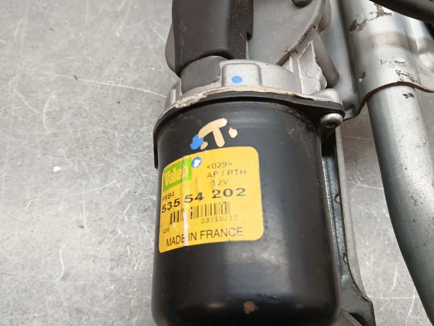 Motor Limpia Delantero para Renault Trafic Ii Autobus (Jl)