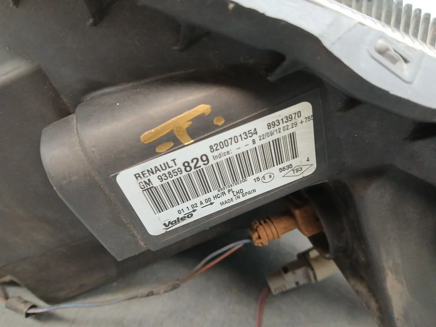 Faro Izquierdo para Renault Trafic Ii Autobus (Jl)