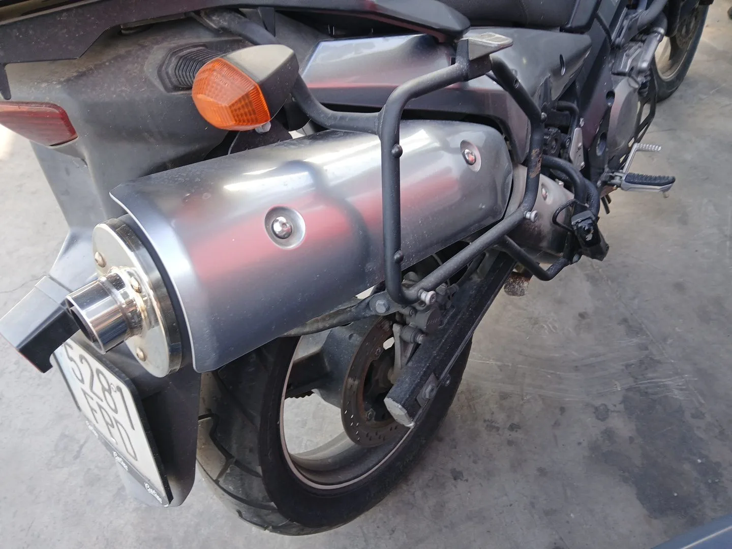 Tubo Escape Trasero para Suzuki Dl