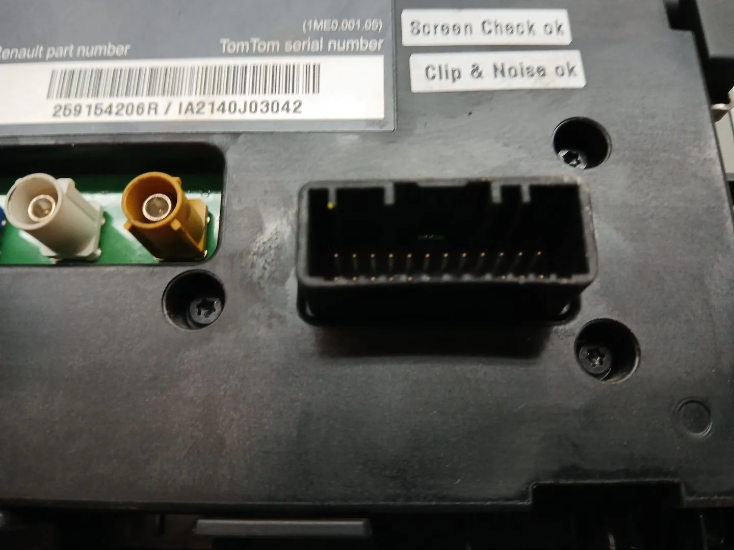Pantalla Multifuncion para Renault Koleos I (Hy_)