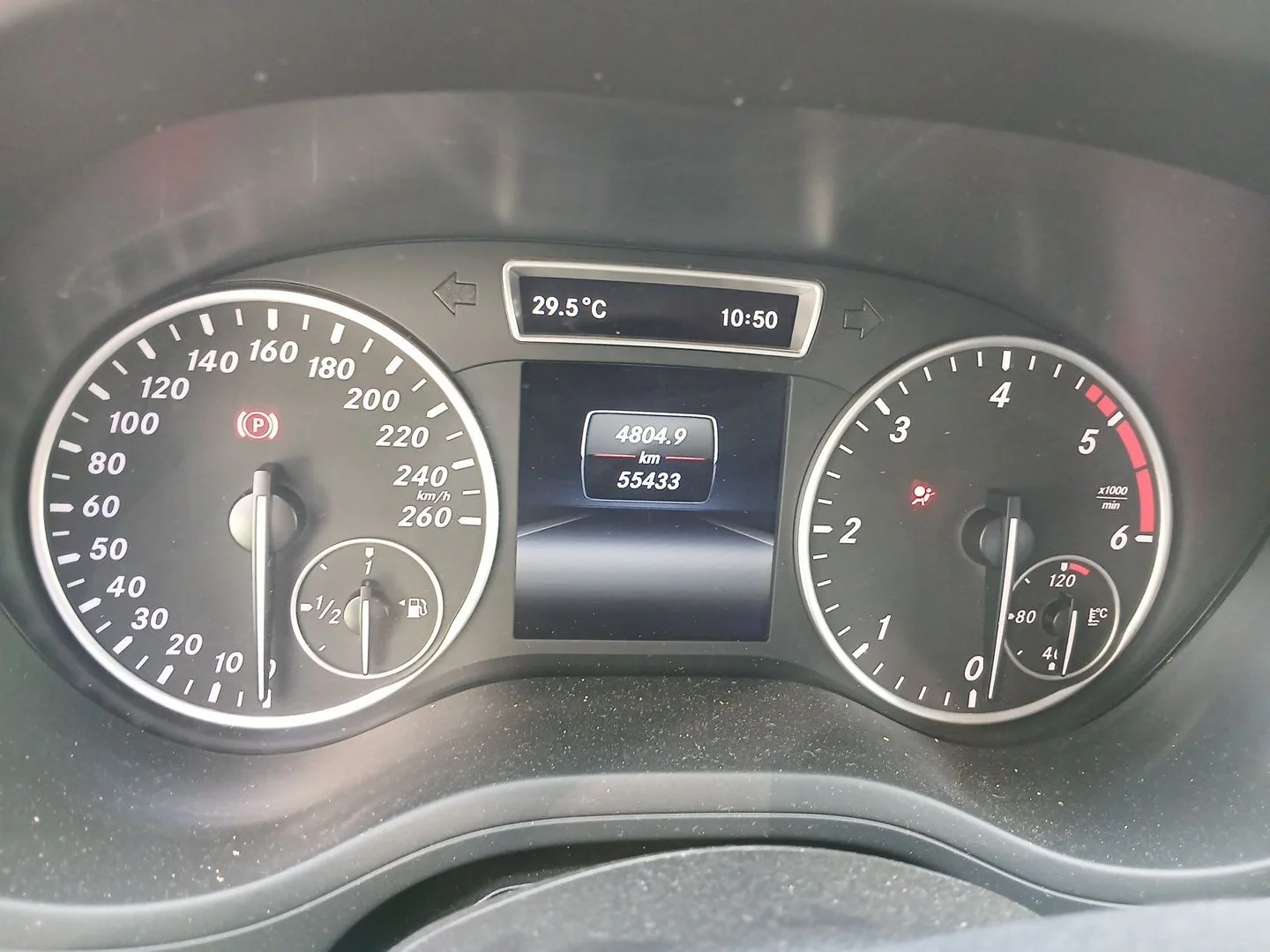 Cuadro Instrumentos para Mercedes-Benz Clase B Sports Tourer (W246, W242)
