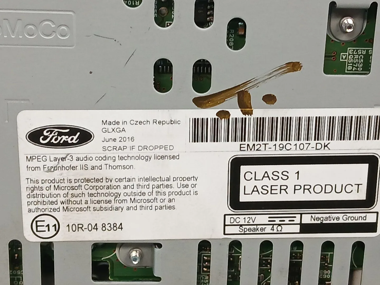 Sistema Audio / Radio Cd para Ford S-Max