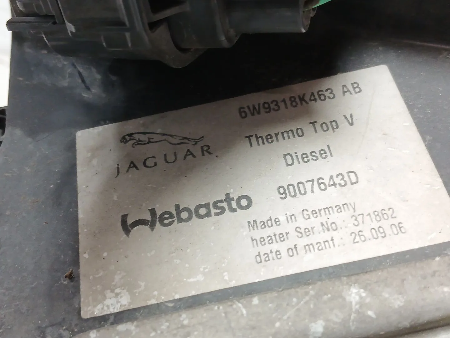 Valvula Intercambio De Calefaccion para Jaguar Xj