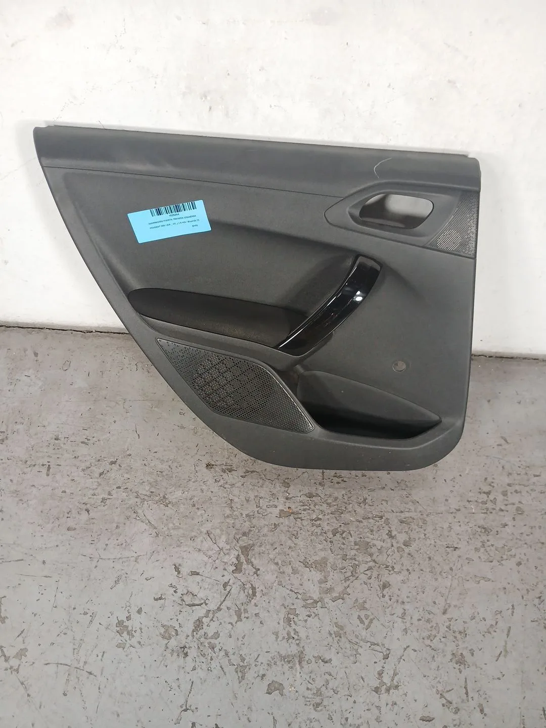 Guarnecido Puerta Trasera Izquierda para Peugeot 208 I (Ca_, Cc_)