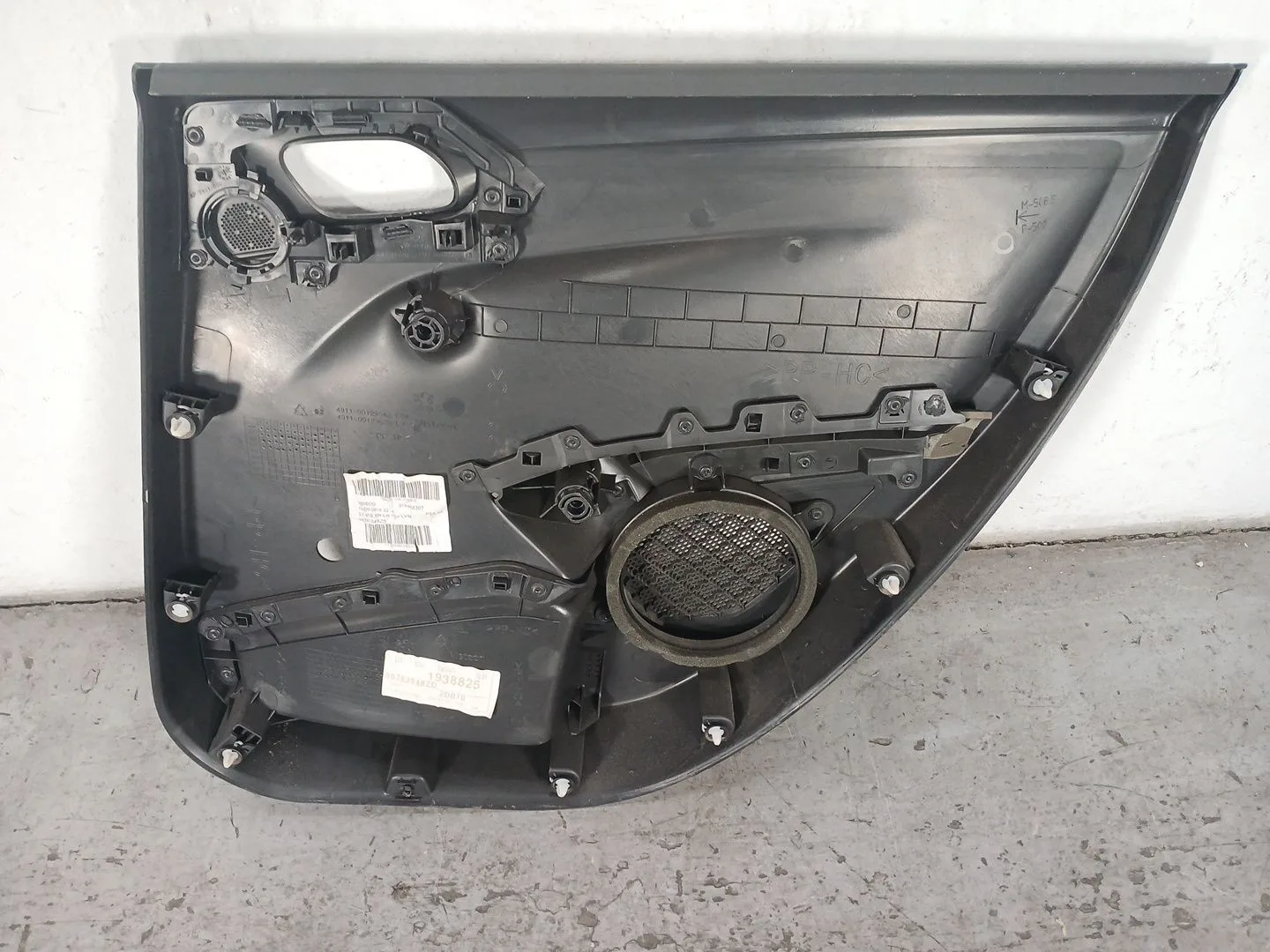 Guarnecido Puerta Trasera Izquierda para Peugeot 208 I (Ca_, Cc_)