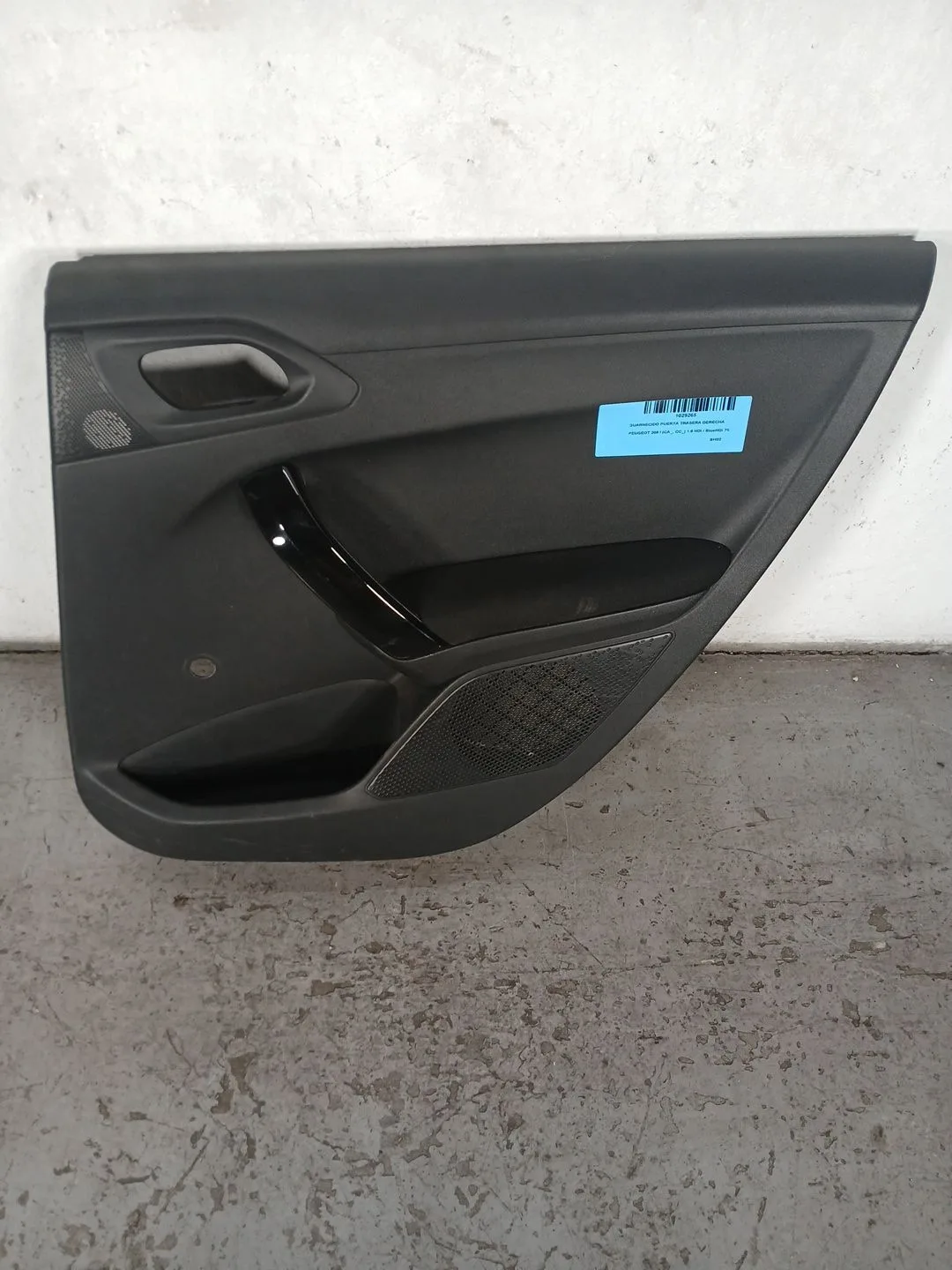Guarnecido Puerta Trasera Derecha para Peugeot 208 I (Ca_, Cc_)