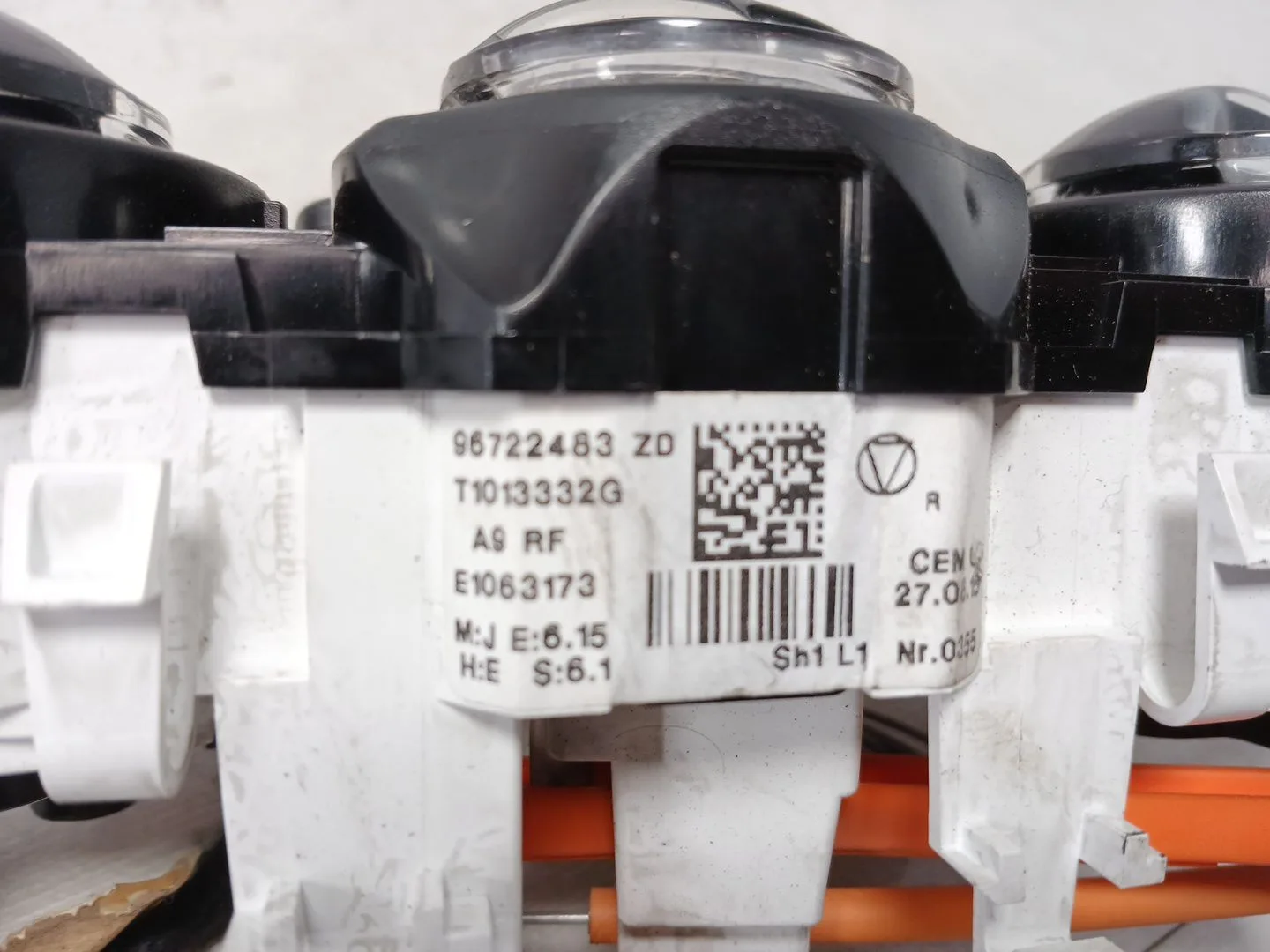 Mando Calefaccion / Aire Acondicionado para Peugeot 208 I (Ca_, Cc_)