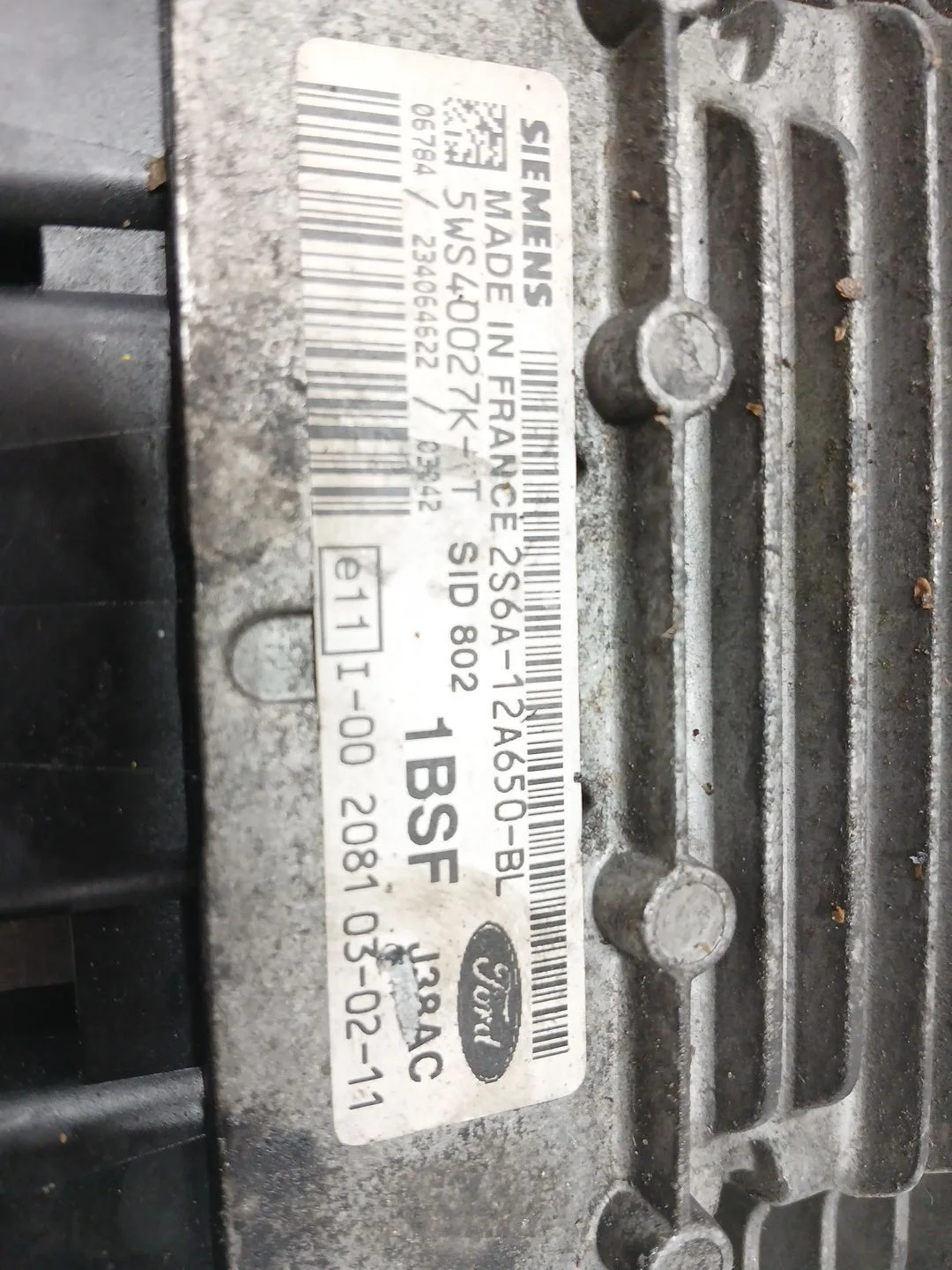 Centralita Motor Uce para Ford Fiesta V (Jh_, Jd_)