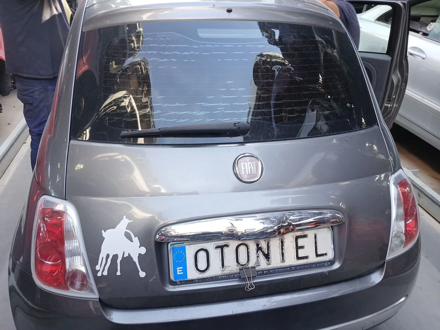 Porton Trasero para Fiat 500 (312_)