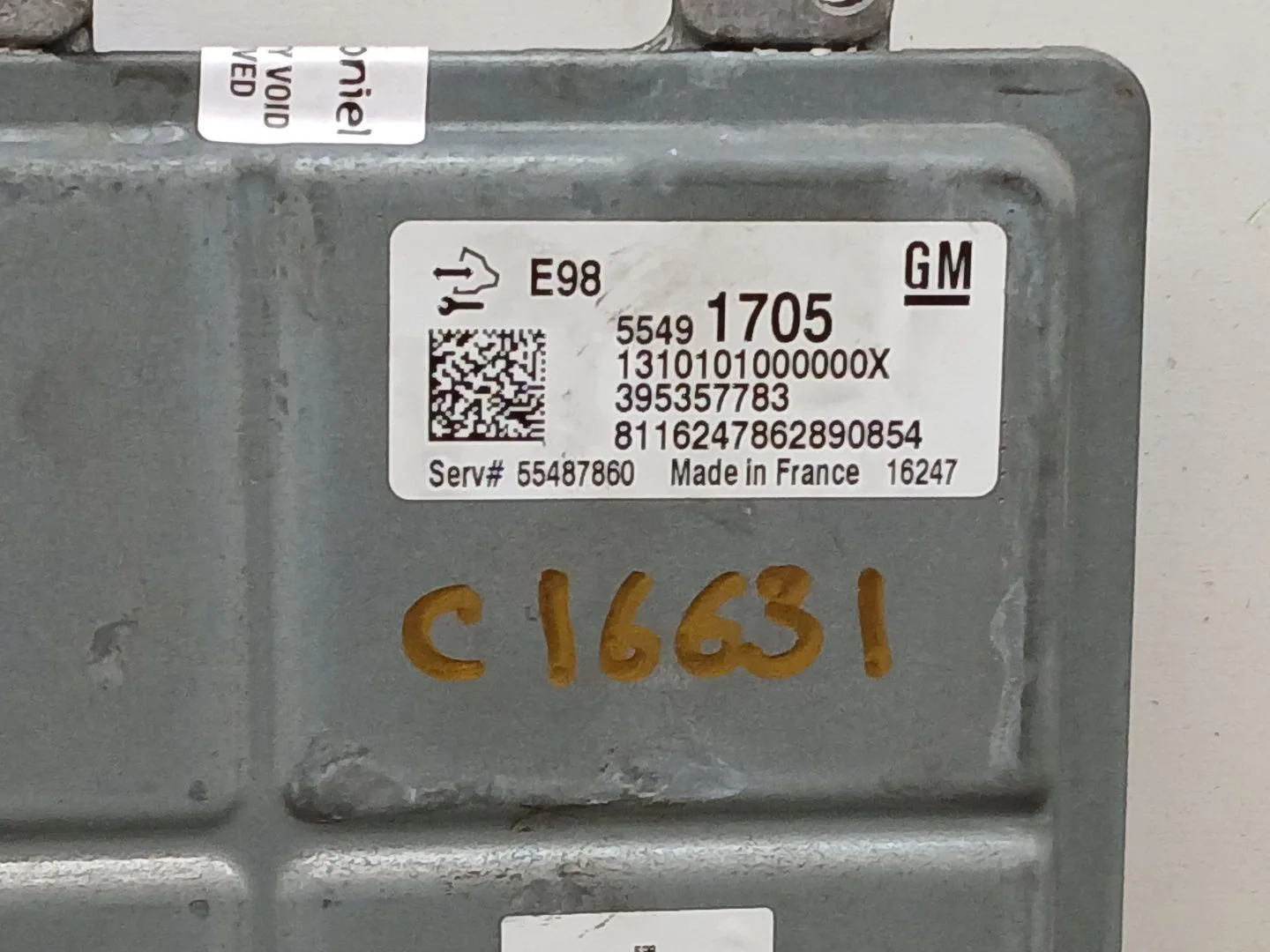 Centralita Motor Uce para Opel Insignia Berlina