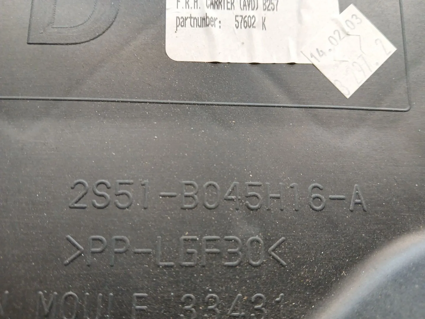 Elevalunas Delantero Derecho para Ford Fiesta V (Jh_, Jd_)
