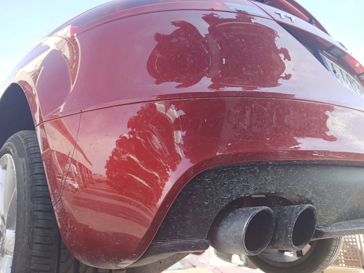 Paragolpes Trasero para Audi Tt (8J3)