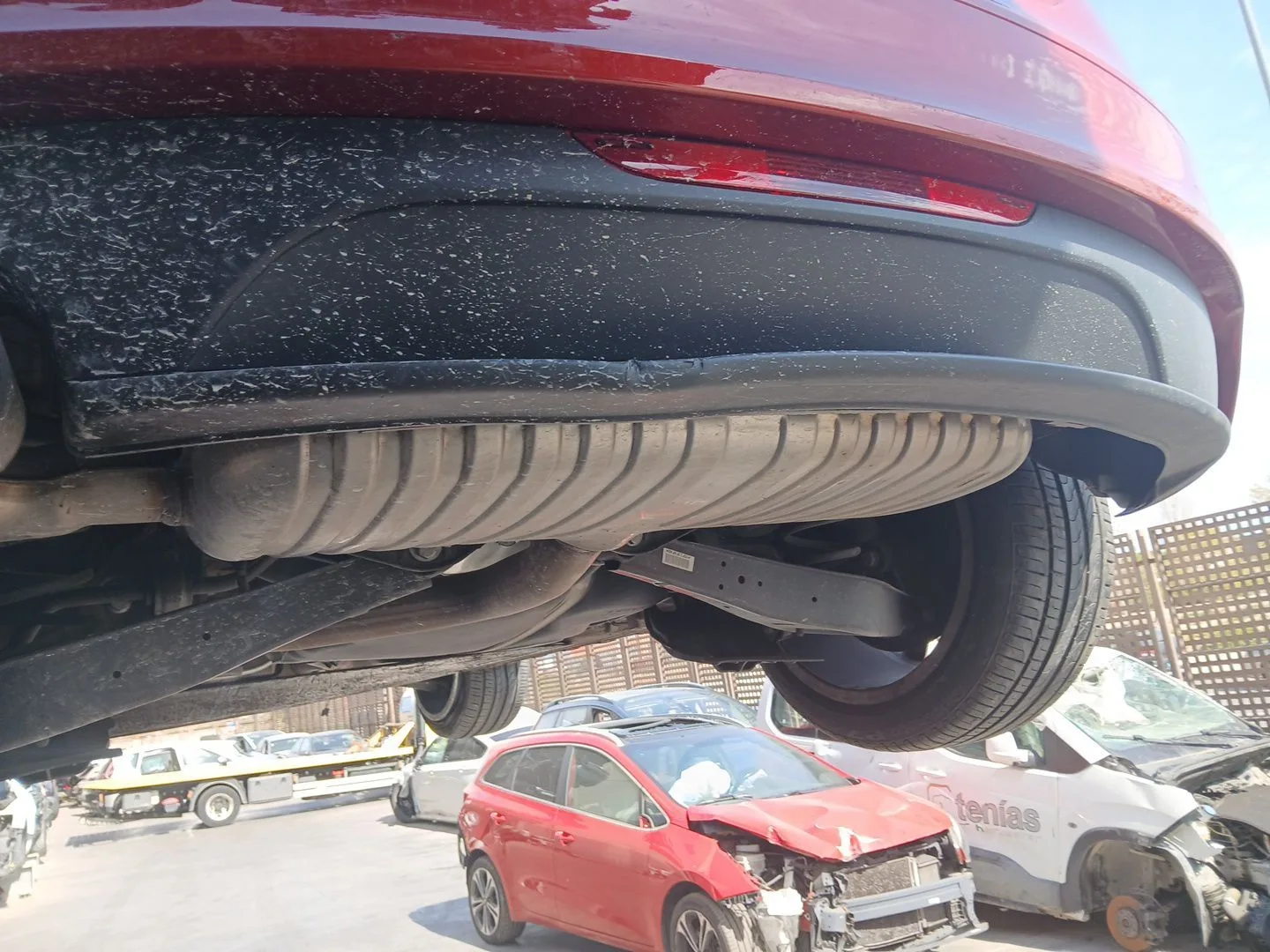 Paragolpes Trasero para Audi Tt (8J3)