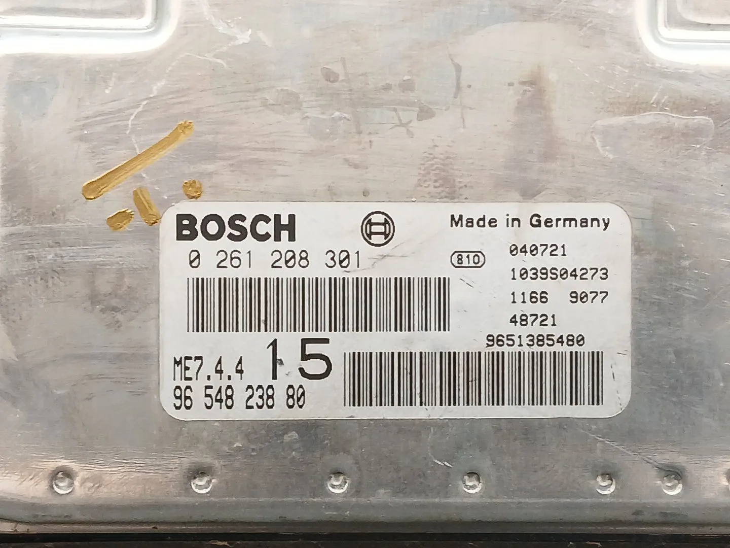 Centralita Motor Uce para Peugeot 307 Cc (S1)