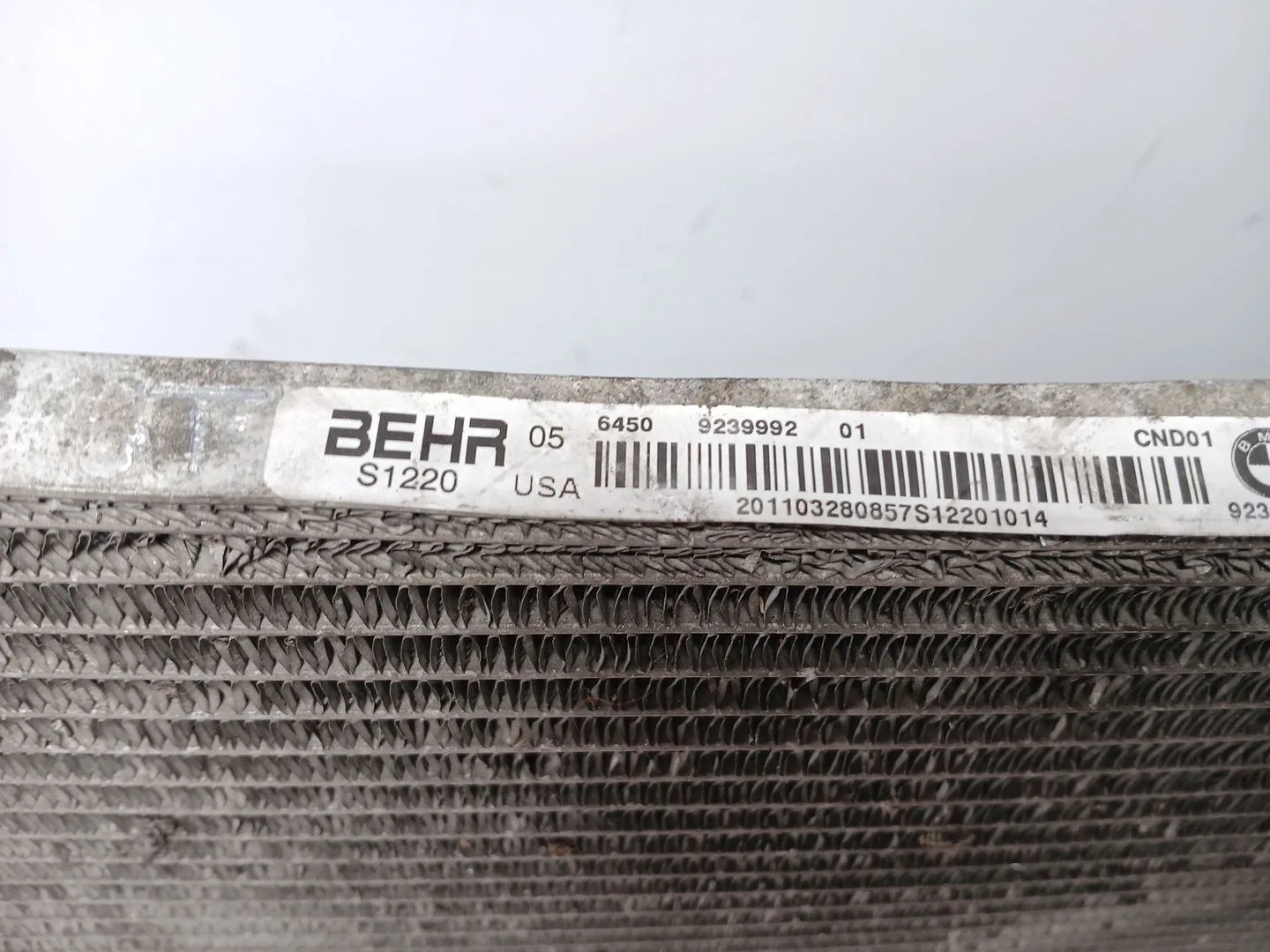 Condensador / Radiador Aire Acondicionado para Bmw X5 (E70)