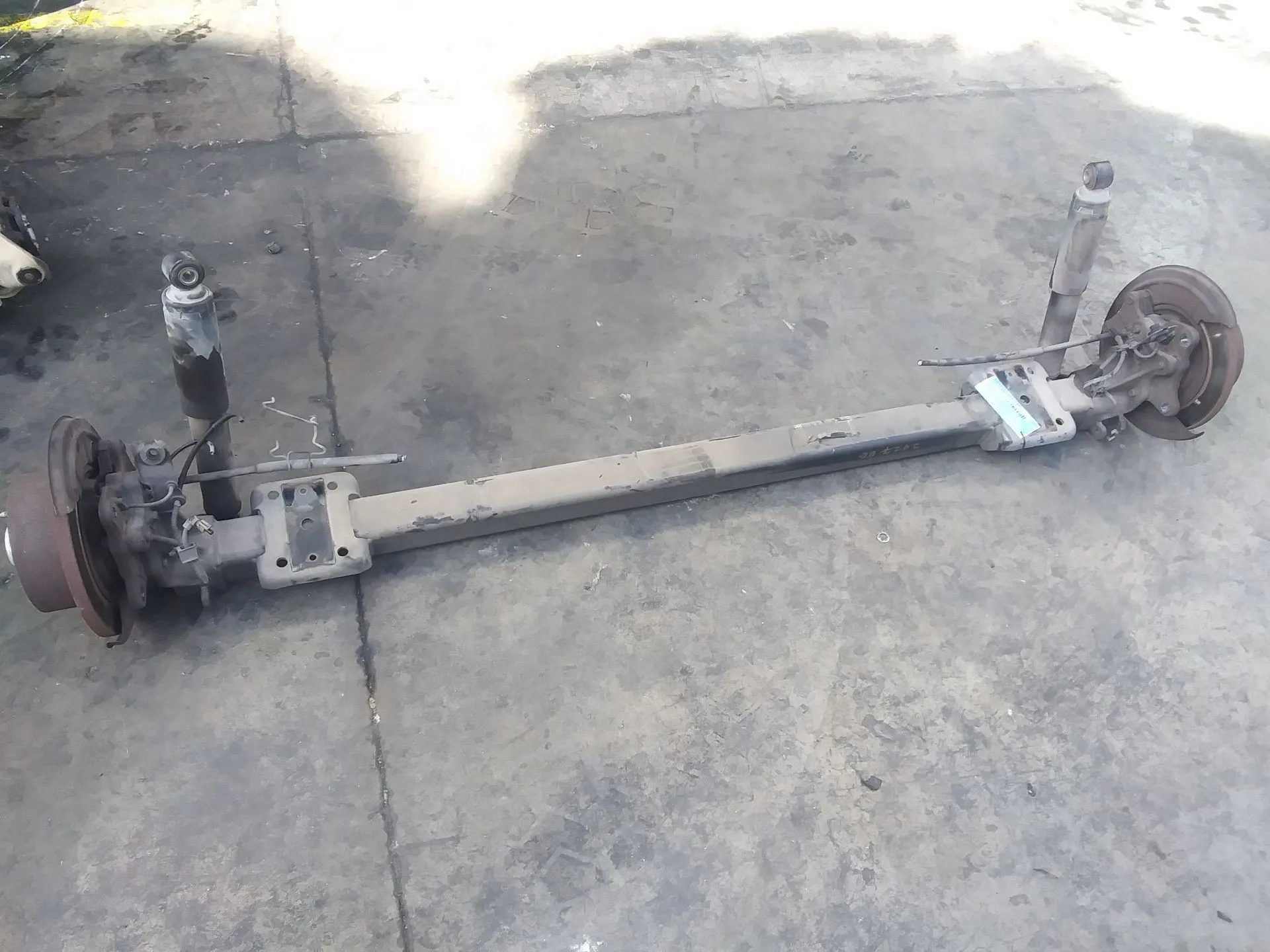 Puente Trasero para Fiat Ducato Caja/Chasis (250_)