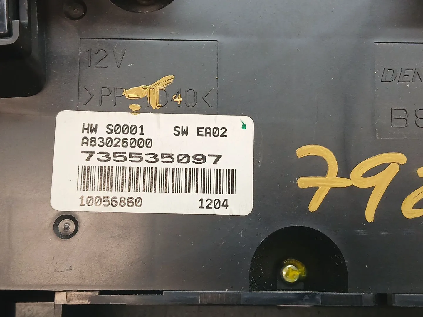 Mando Calefaccion / Aire Acondicionado para Fiat Ducato Caja/Chasis (250_)