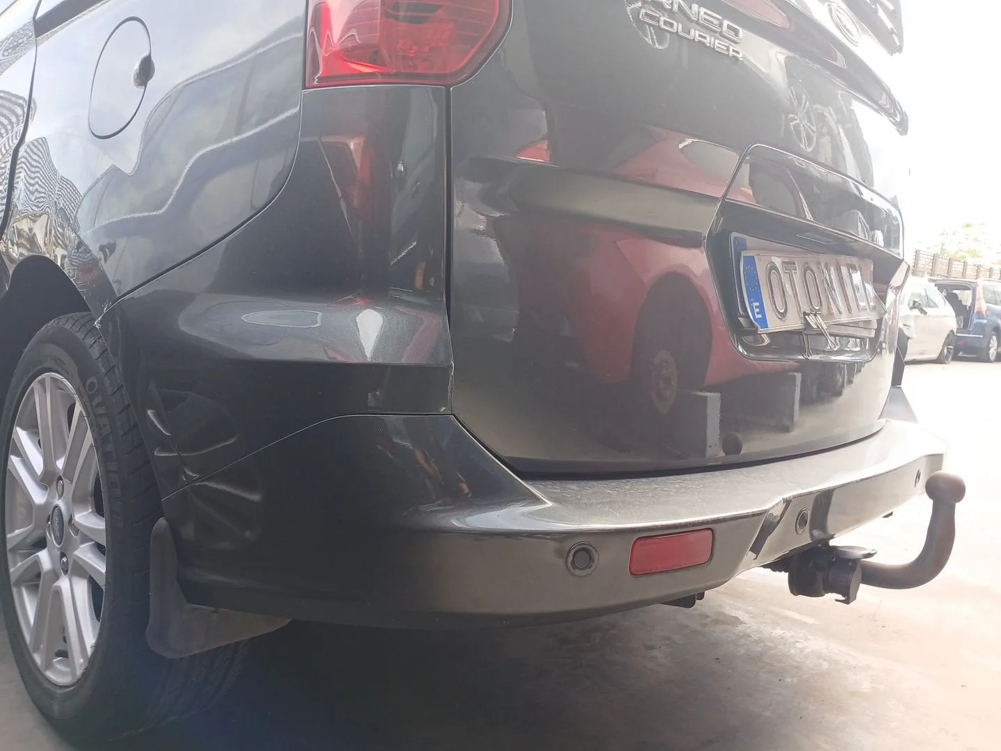 Paragolpes Trasero para Ford Tourneo Courier B460 Monospace