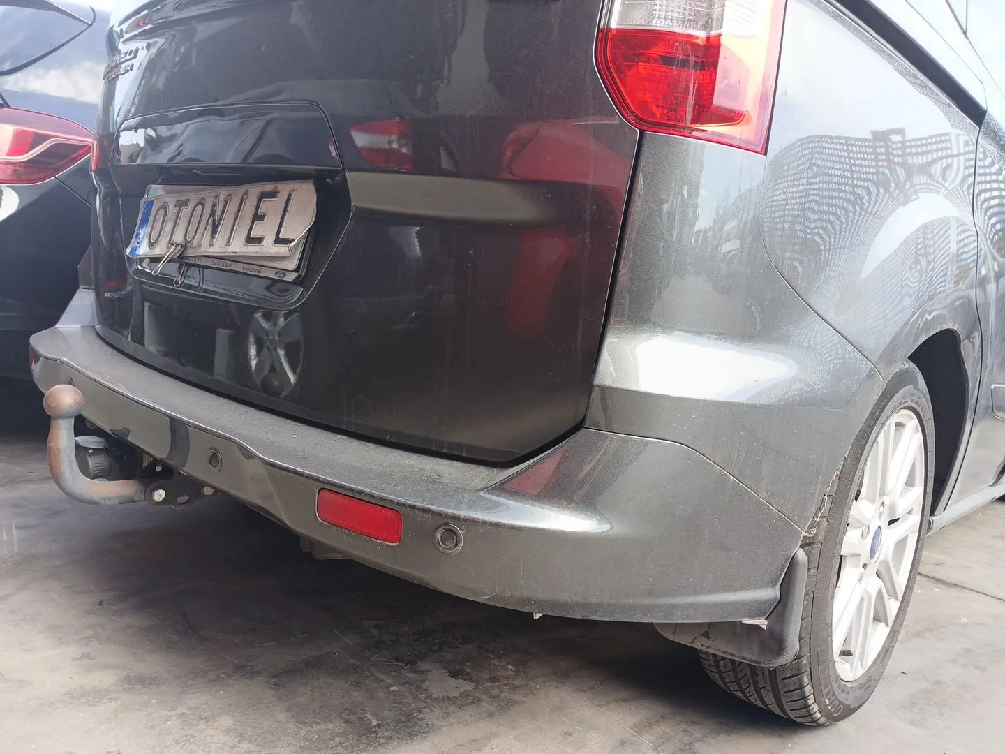 Paragolpes Trasero para Ford Tourneo Courier B460 Monospace