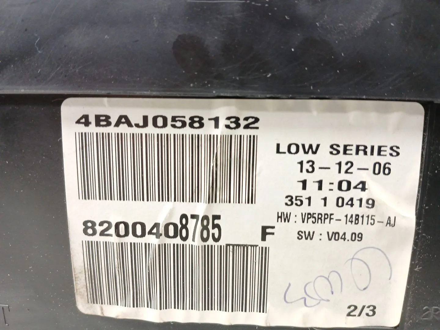 Cuadro Instrumentos para Renault Megane Ii (Bm0/1_, Cm0/1_)