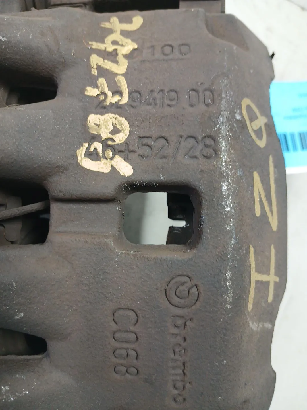 Pinza Freno Delantera Izquierda para Fiat Ducato Caja/Chasis (250_)