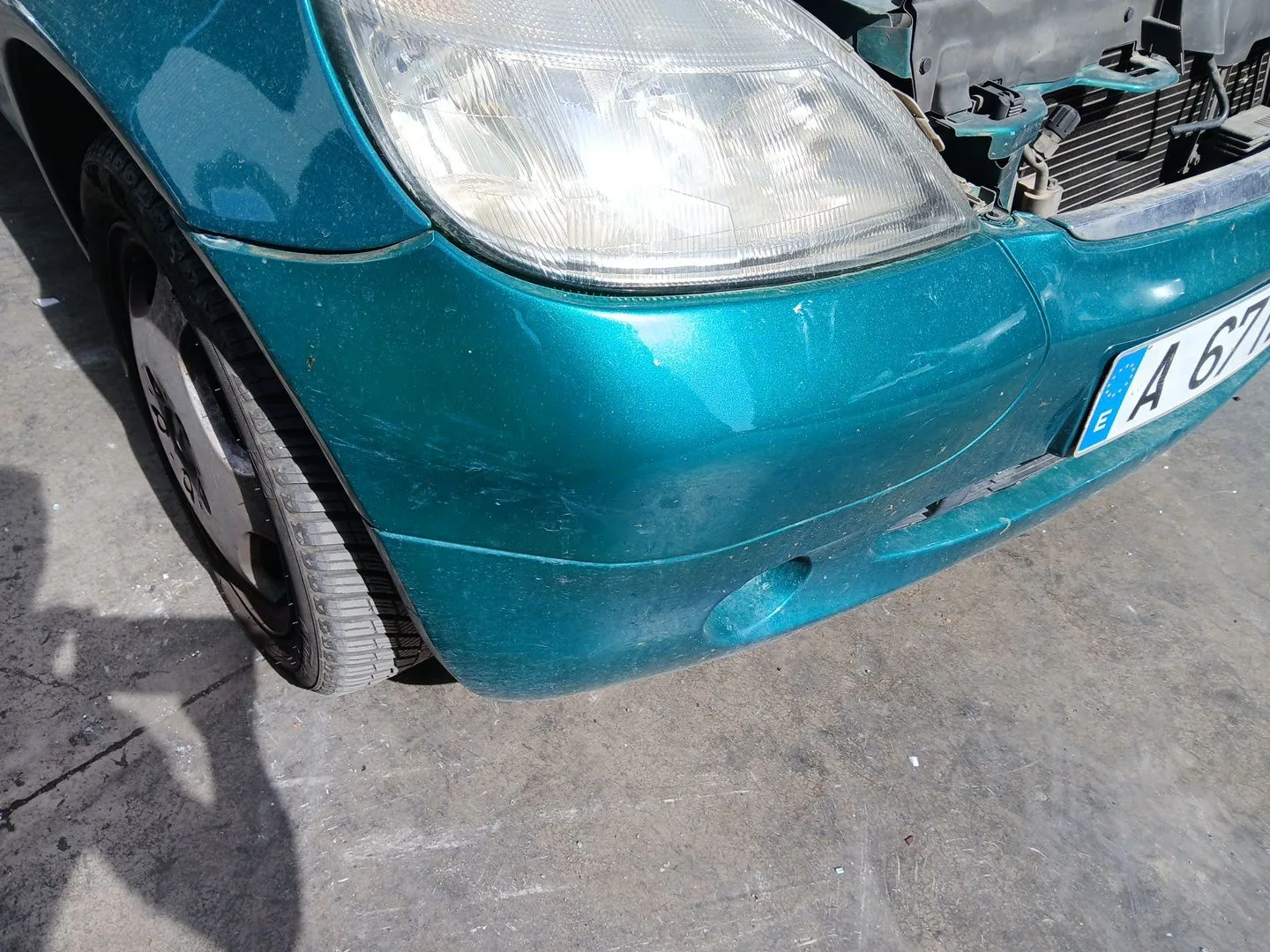 Paragolpes Delantero para Mercedes-Benz Clase A (W168)