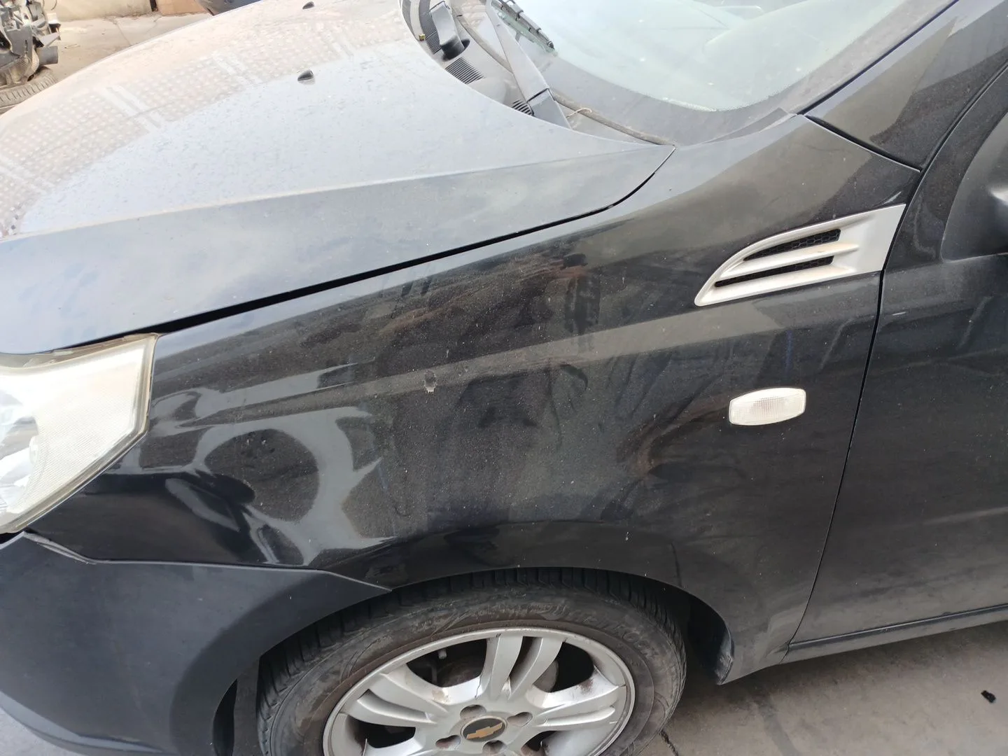 Aleta Delantera Izquierda para Chevrolet Aveo / Kalos Sedan (T250, T255)