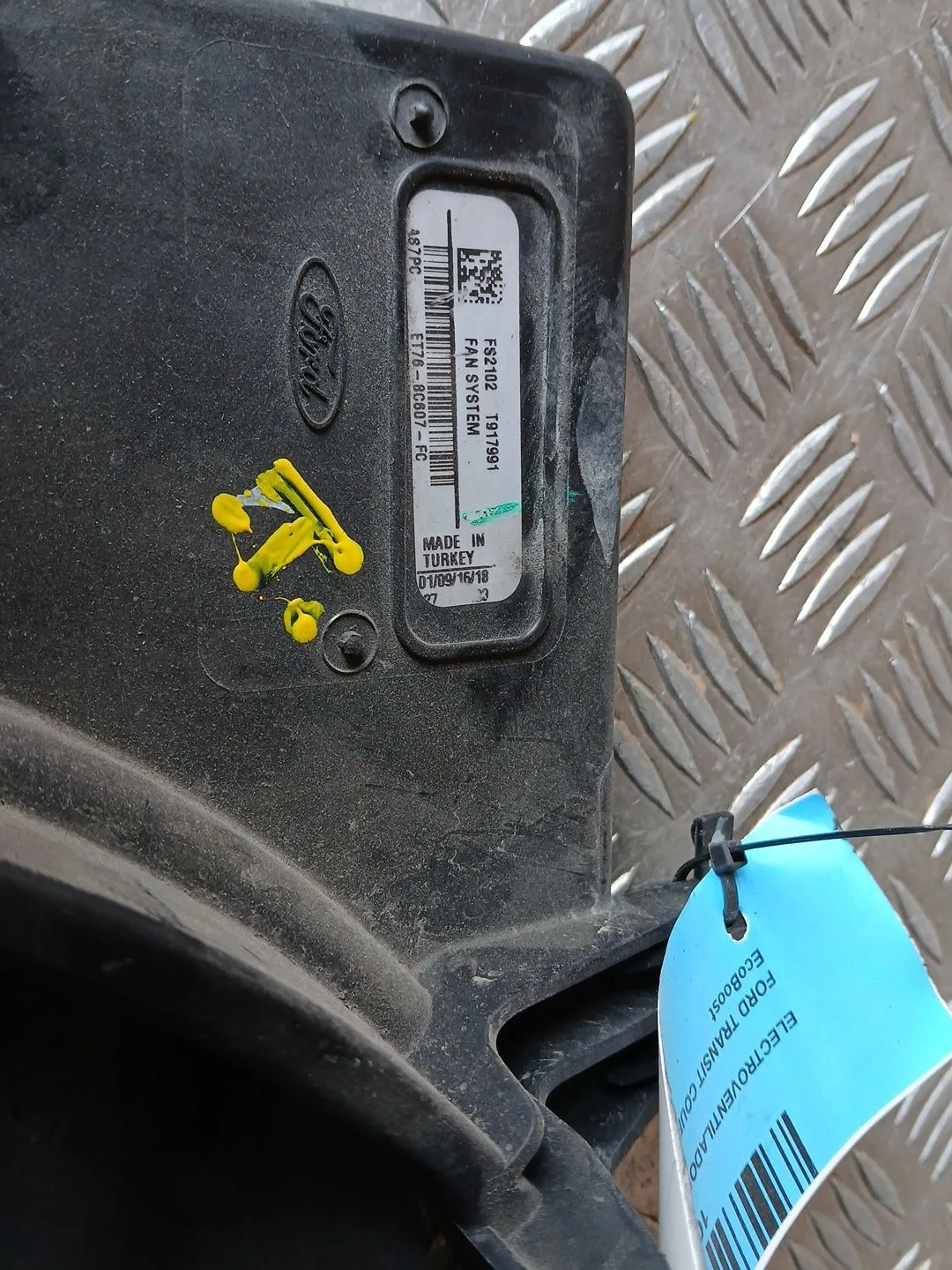Electroventilador para Ford Transit Courier B460 Monospace