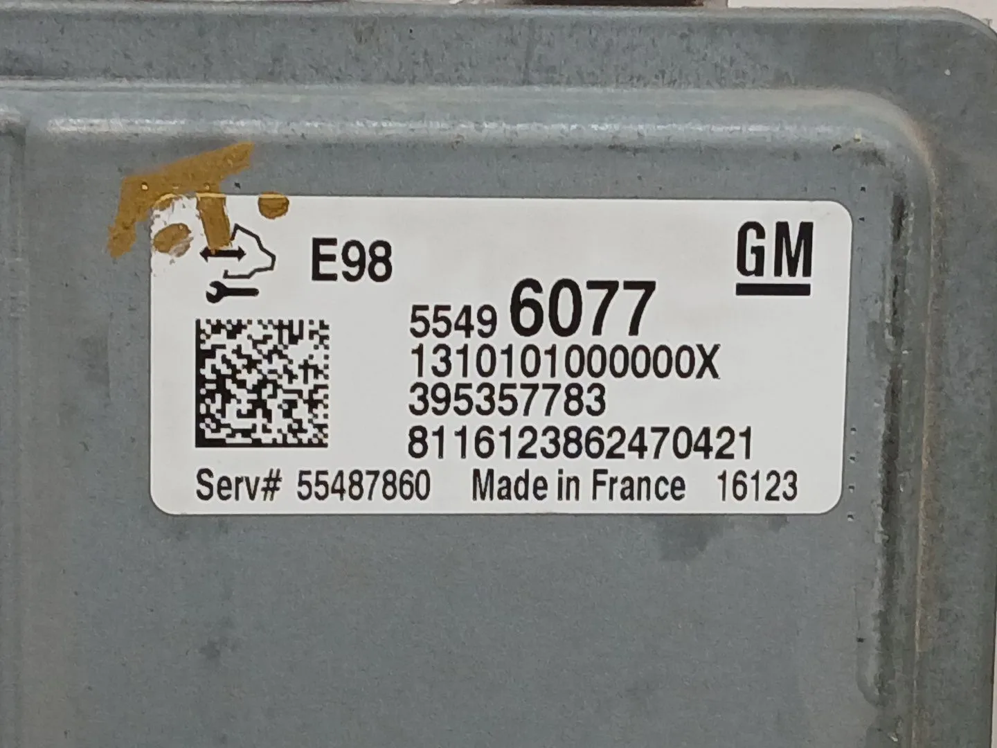 Centralita Motor Uce para Opel Astra K Lim. 5Türig