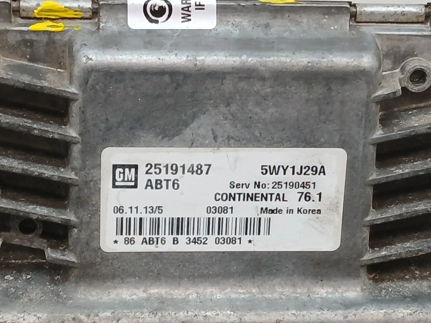 Centralita Motor Uce para Chevrolet Orlando