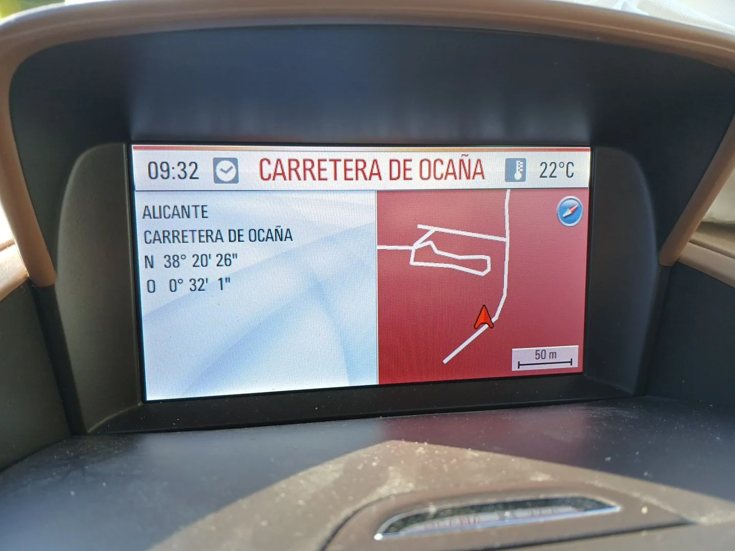 Pantalla Multifuncion para Opel Zafira Tourer C (P12)