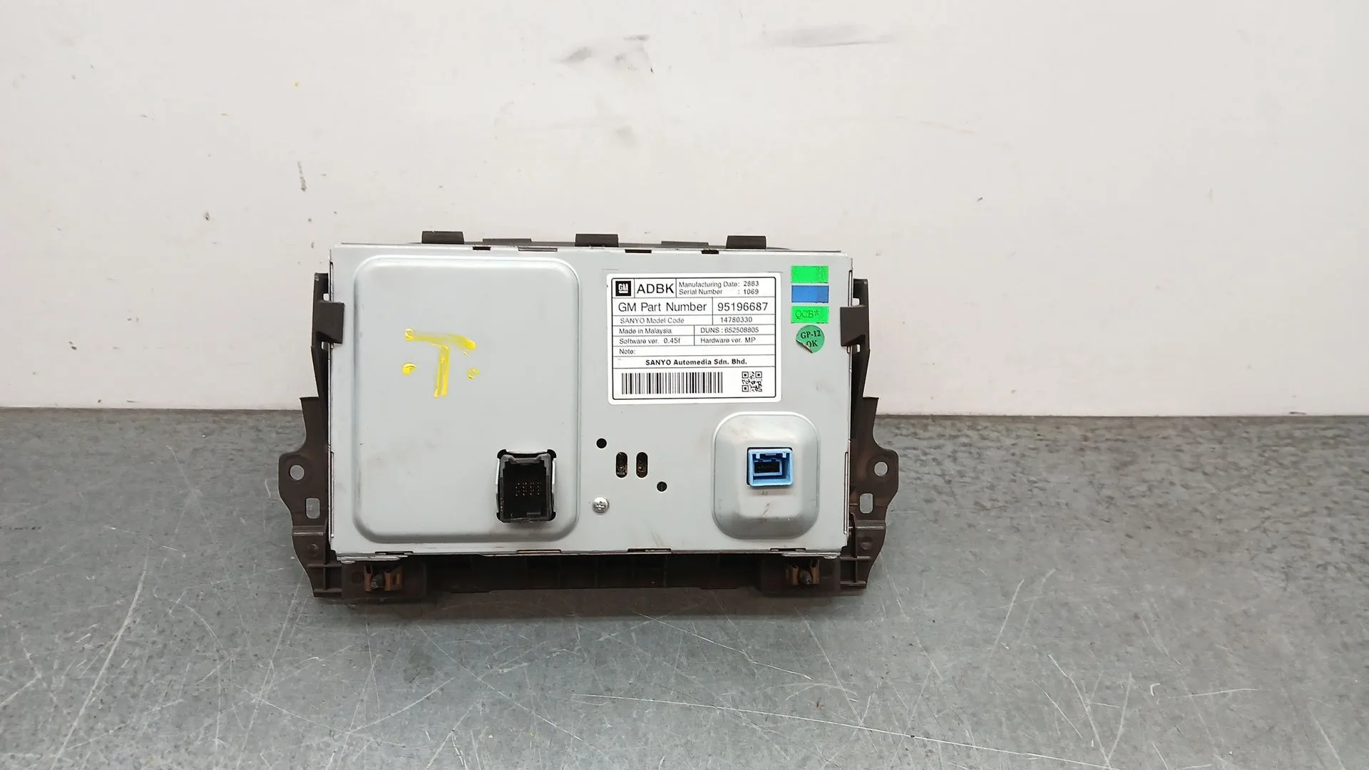 Pantalla Multifuncion para Opel Zafira Tourer C (P12)