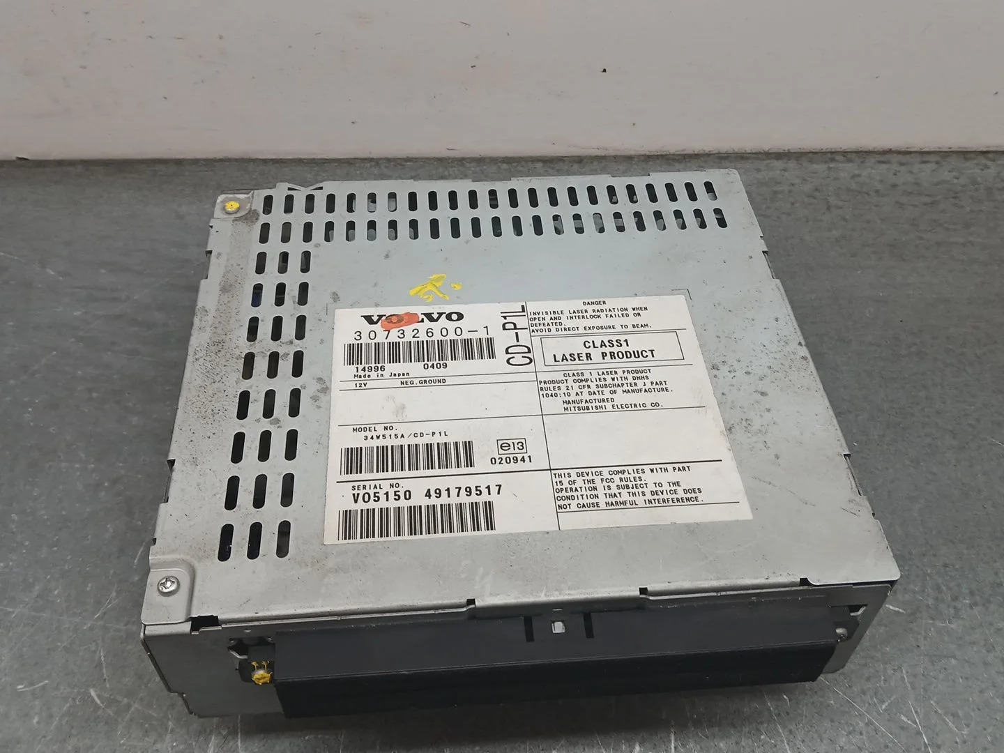Sistema Audio / Radio Cd para Volvo V50 Familiar