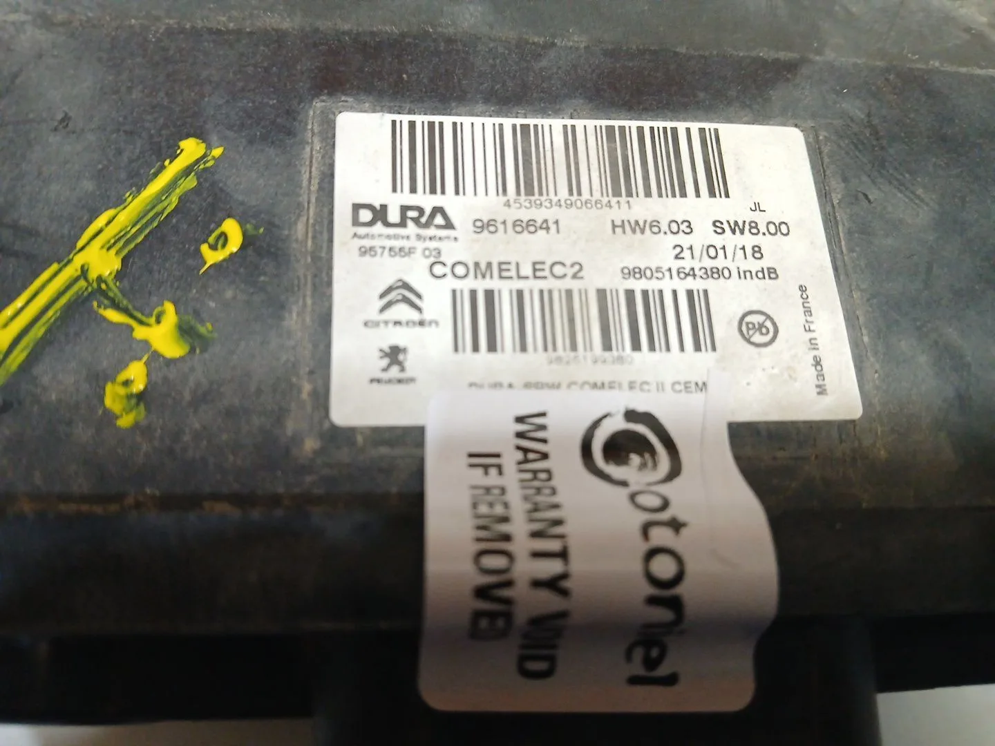 Modulo Electronico para Citroën C4 Picasso
