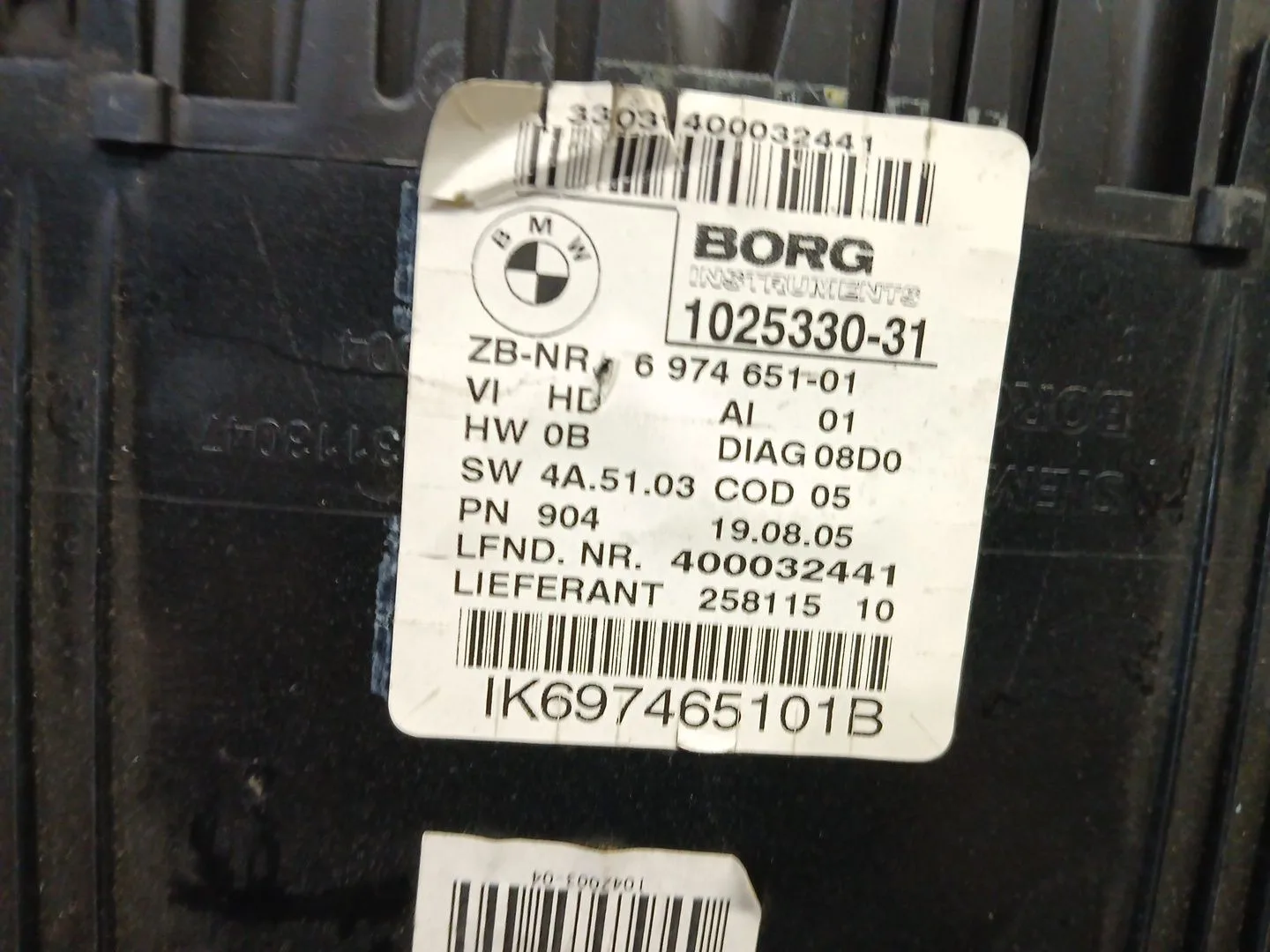 Cuadro Instrumentos para Bmw Serie 3 Berlina (E90)