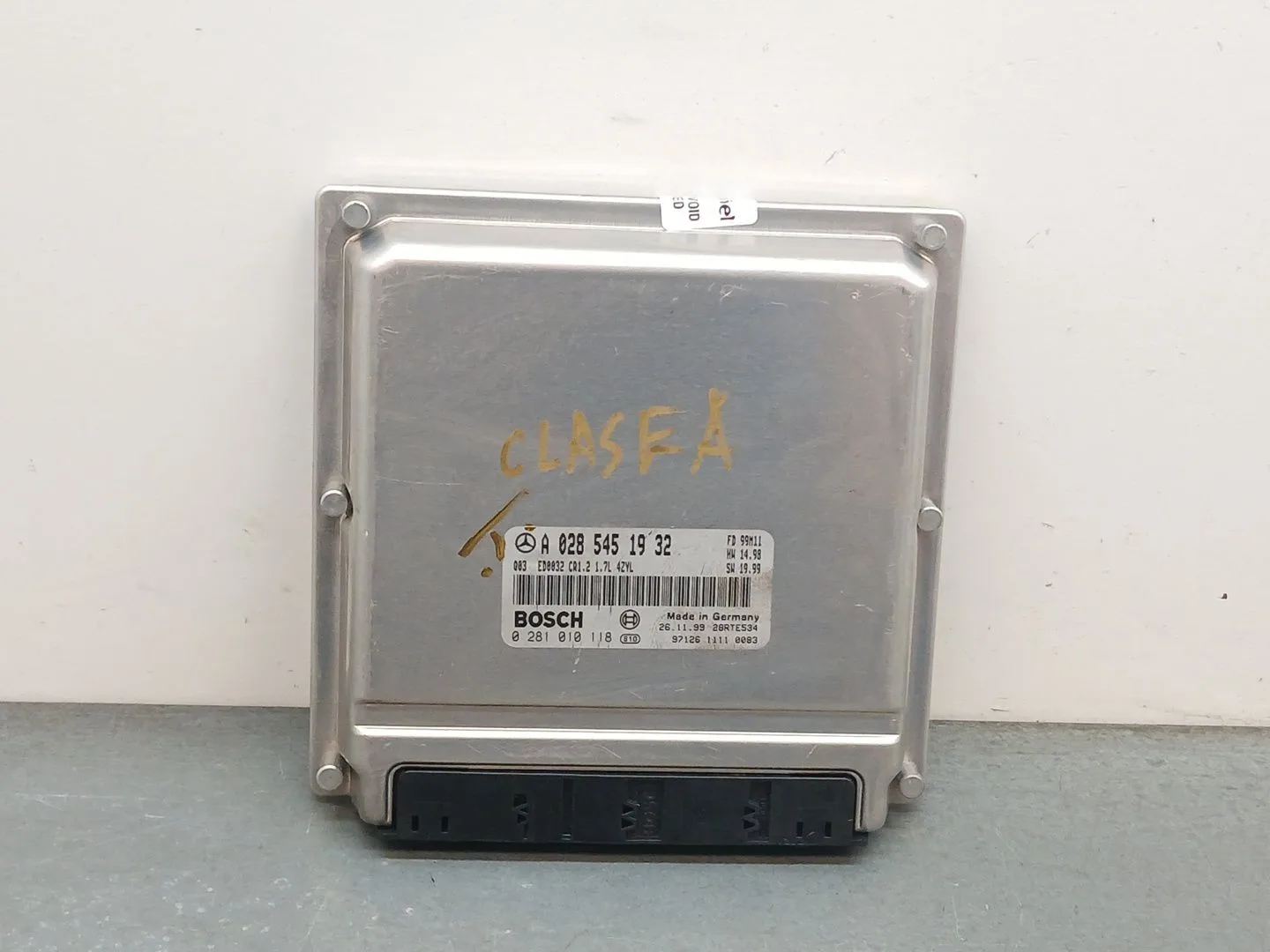 Centralita Motor Uce para Mercedes-Benz Clase A (W168)