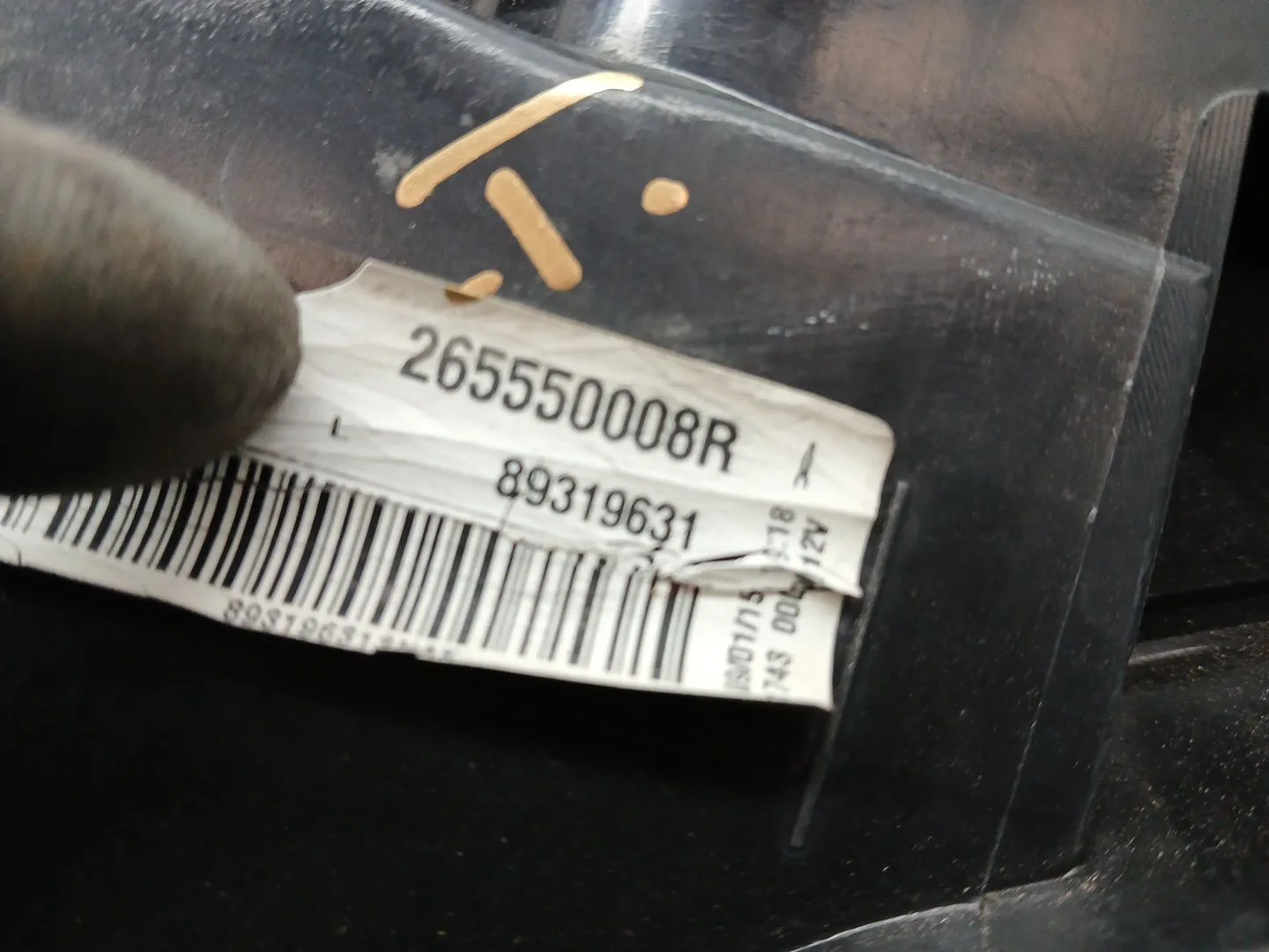 Piloto Trasero Izquierdo para Renault Megane Iii Coupe (Dz0/1_)