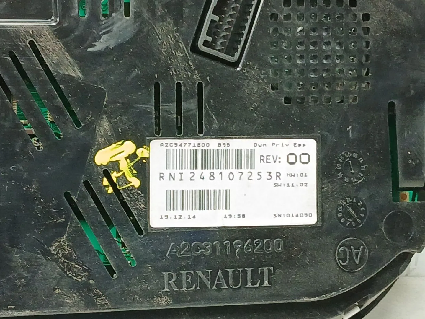 Cuadro Instrumentos para Renault Megane Iii Coupe (Dz0/1_)