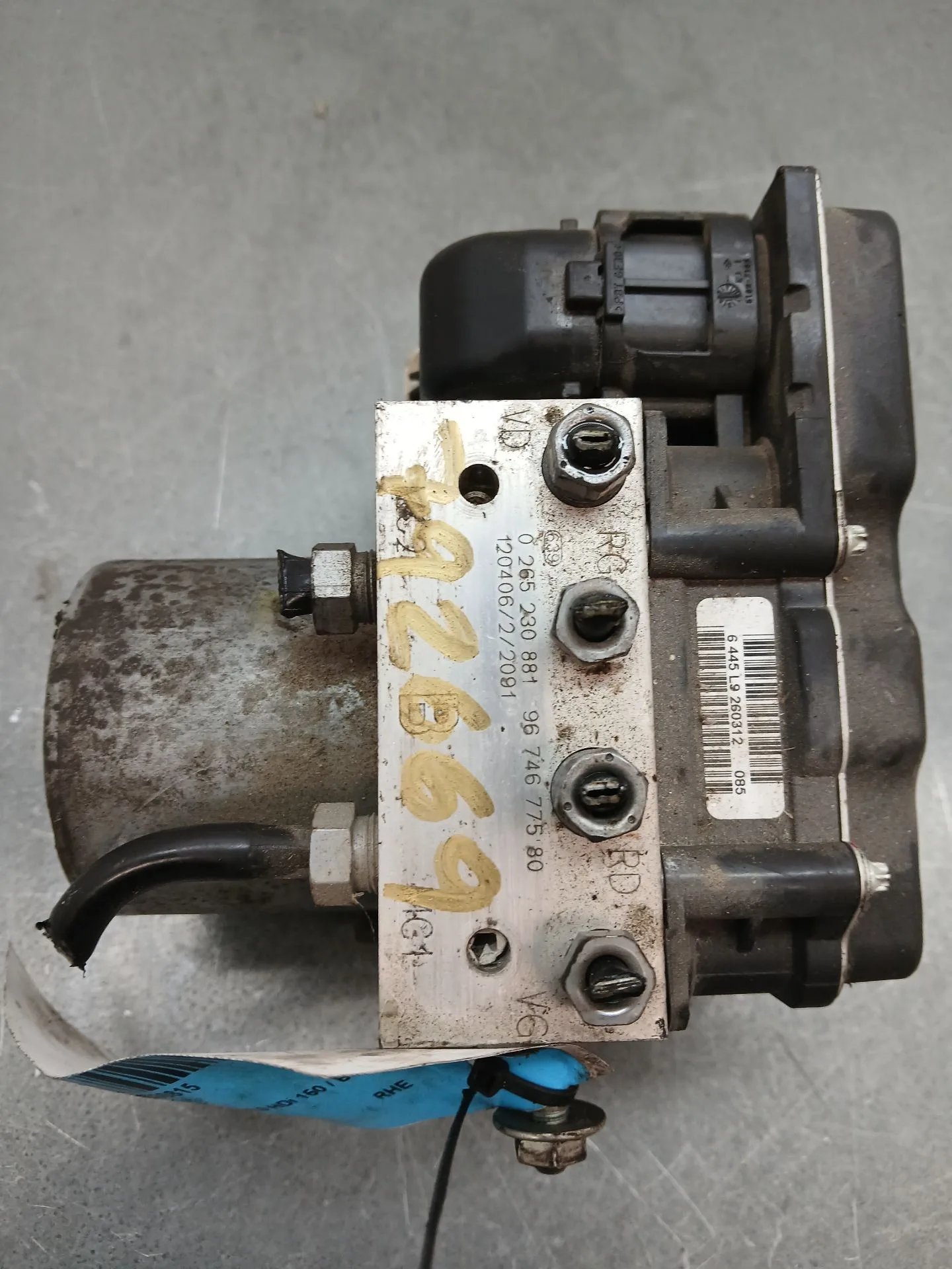 Abs para Peugeot 5008 (0U_, 0E_)