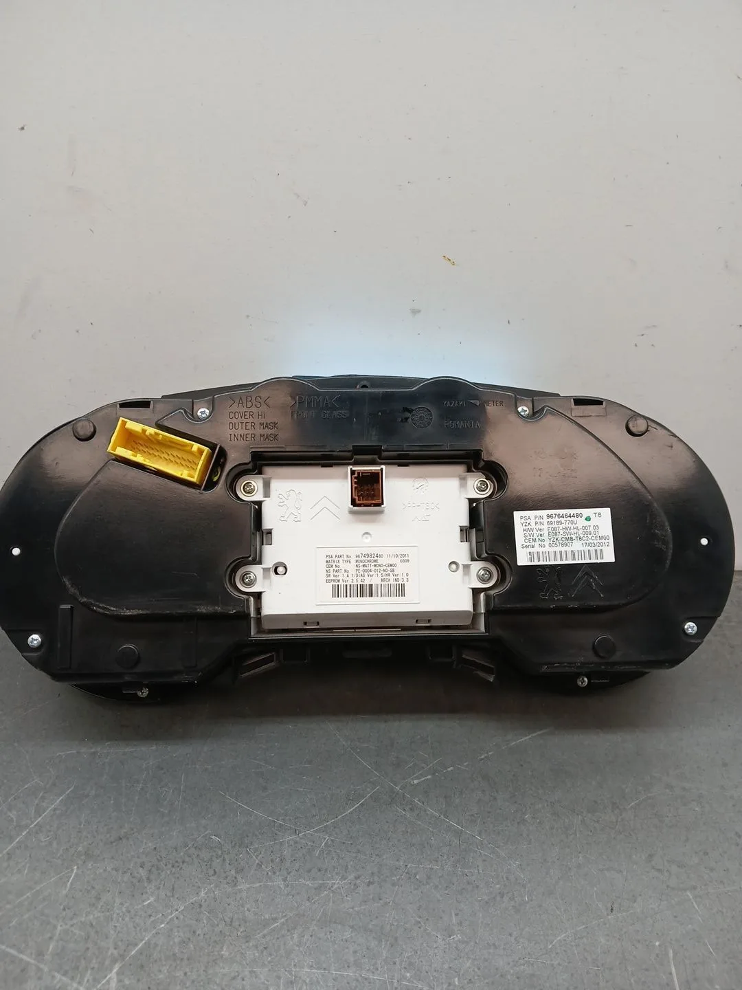 Cuadro Instrumentos para Peugeot 5008 (0U_, 0E_)