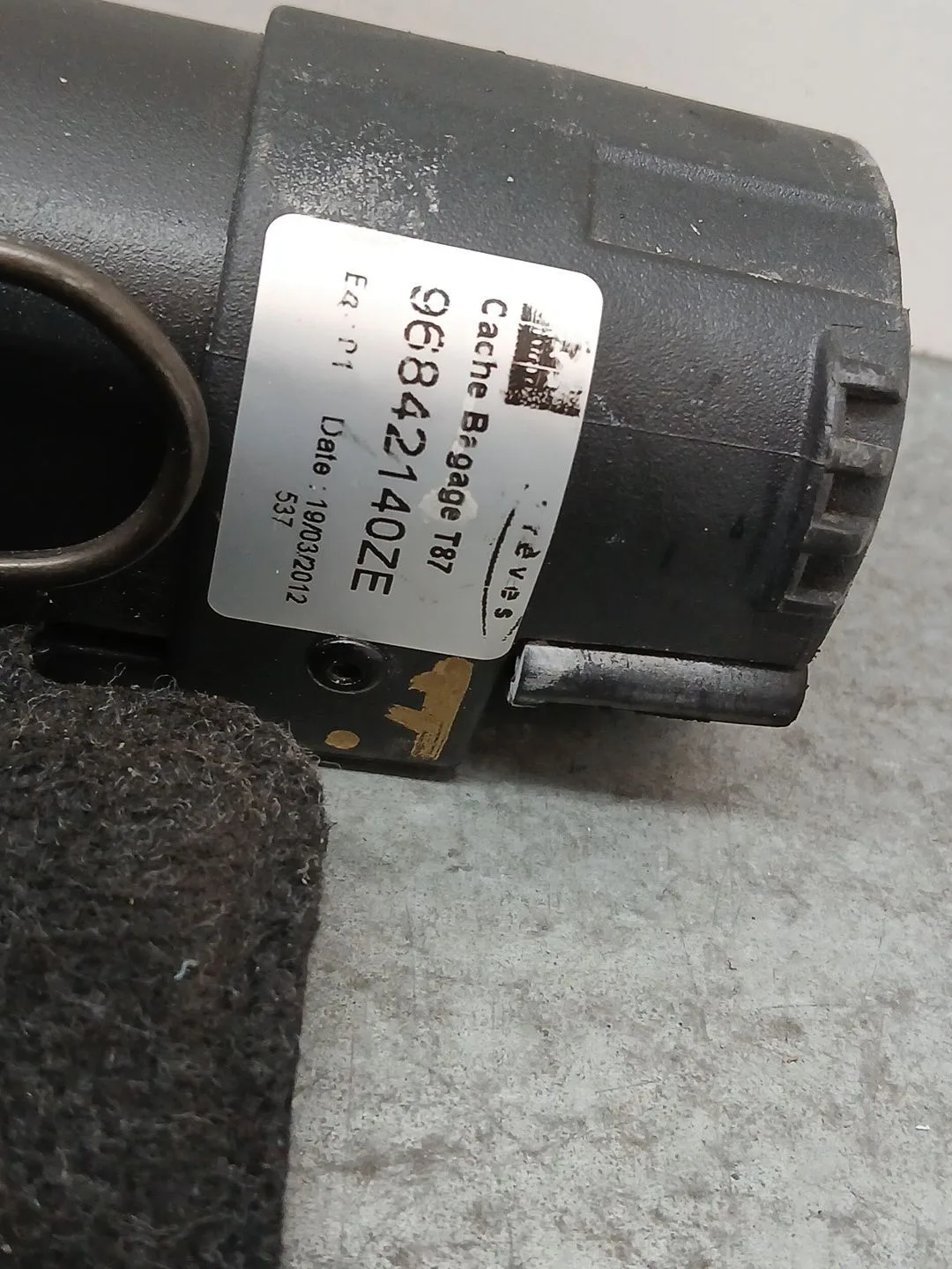 Bandeja Trasera para Peugeot 5008 (0U_, 0E_)