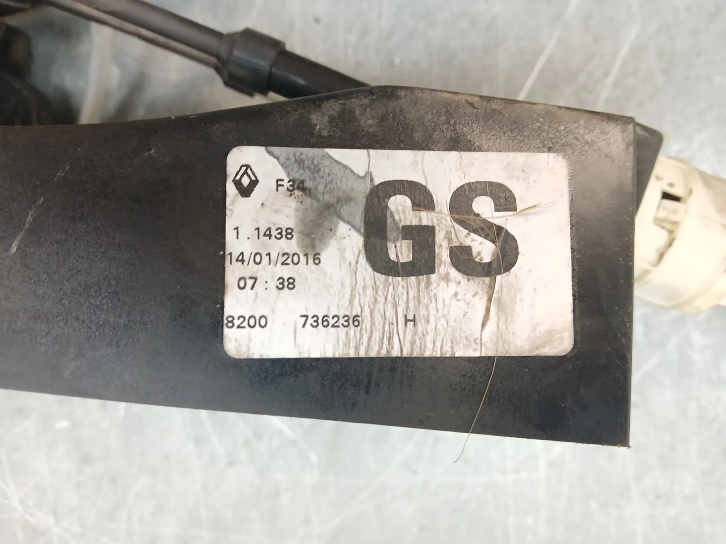 Palanca Cambio para Renault Scenic Iii (Jz0/1_)