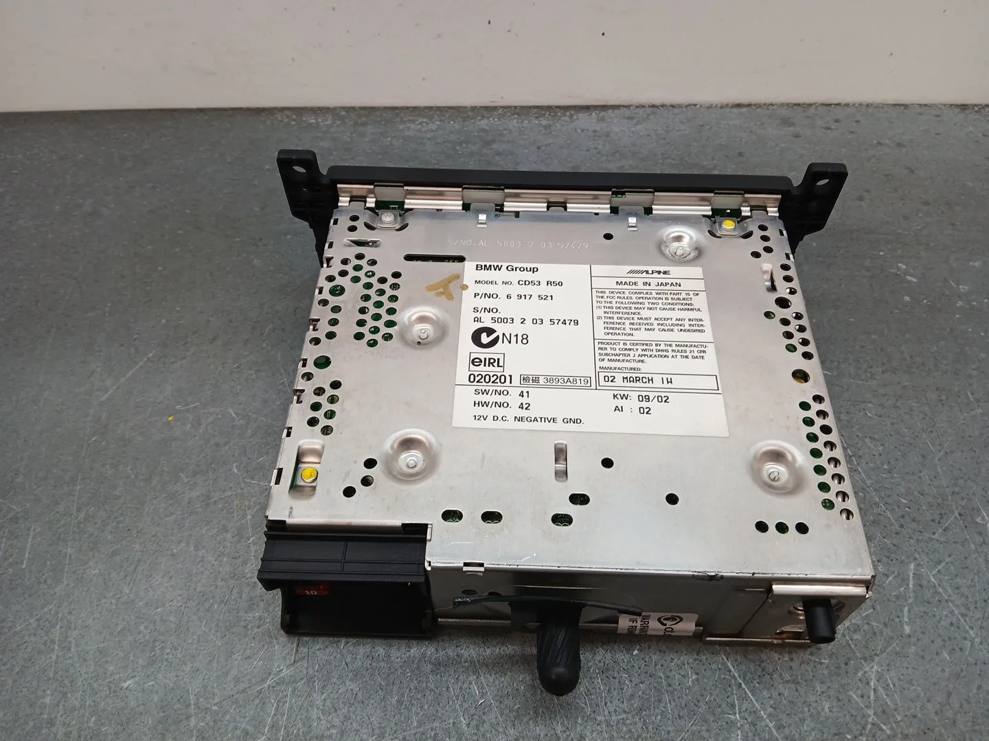 Sistema Audio / Radio Cd para Mini Mini (R50,R53)