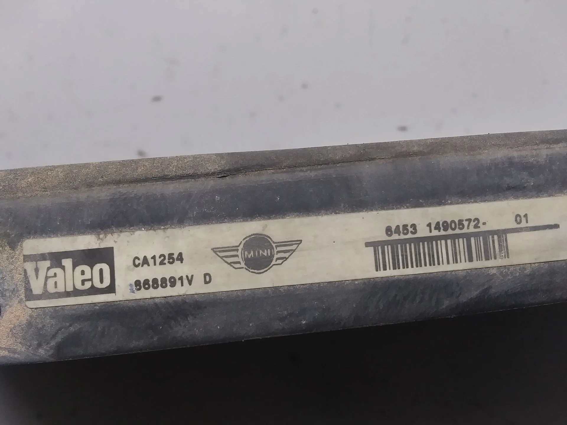 Condensador / Radiador Aire Acondicionado para Mini Mini (R50,R53)