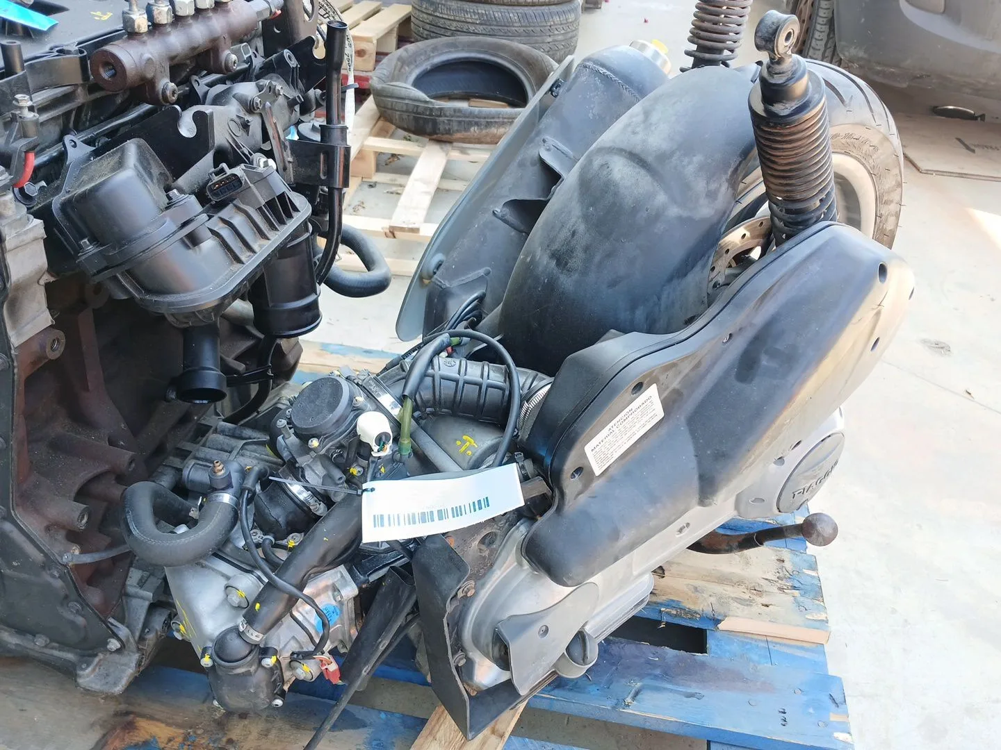 Motor Completo para Piaggio Carnaby