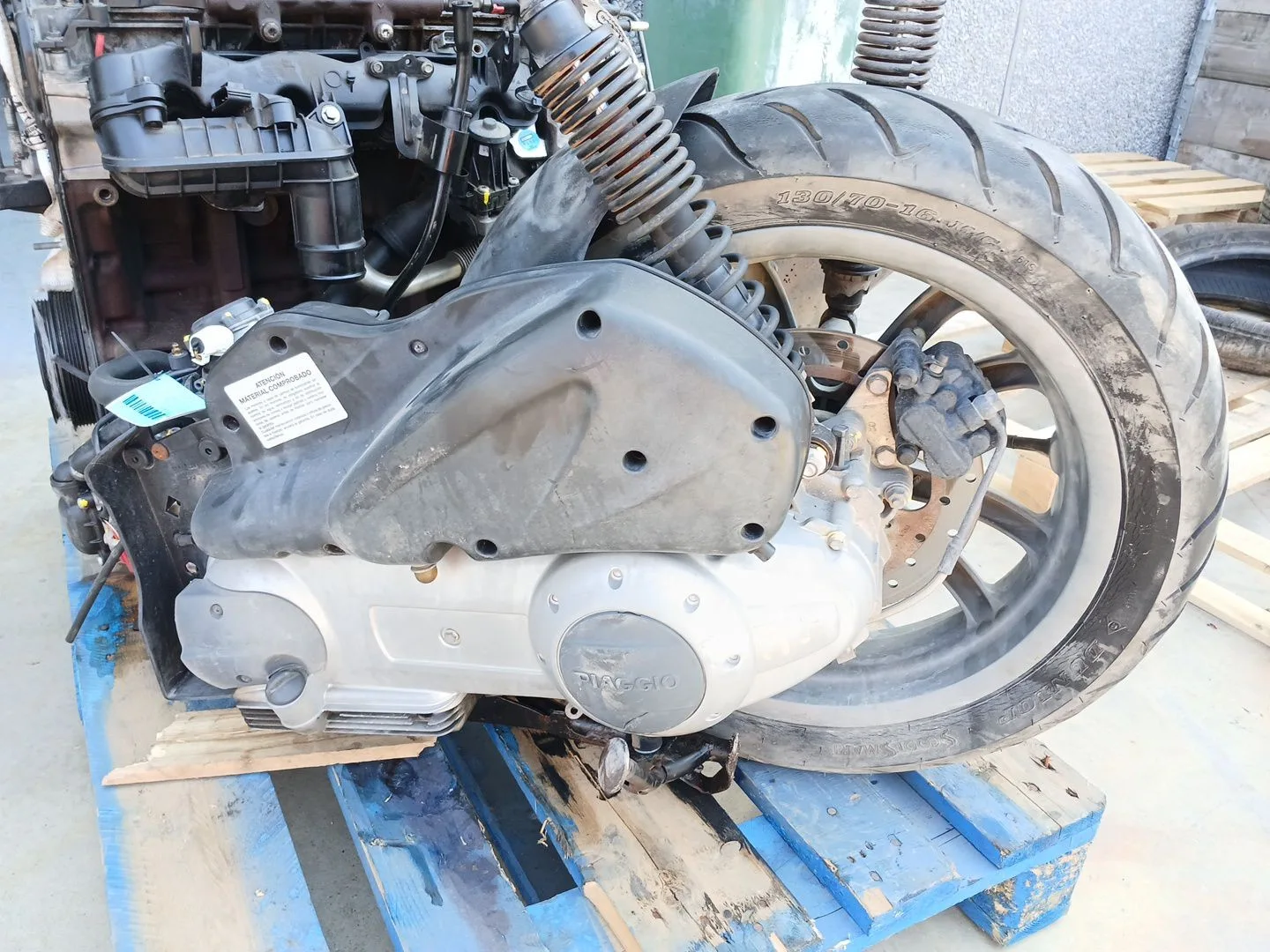 Motor Completo para Piaggio Carnaby