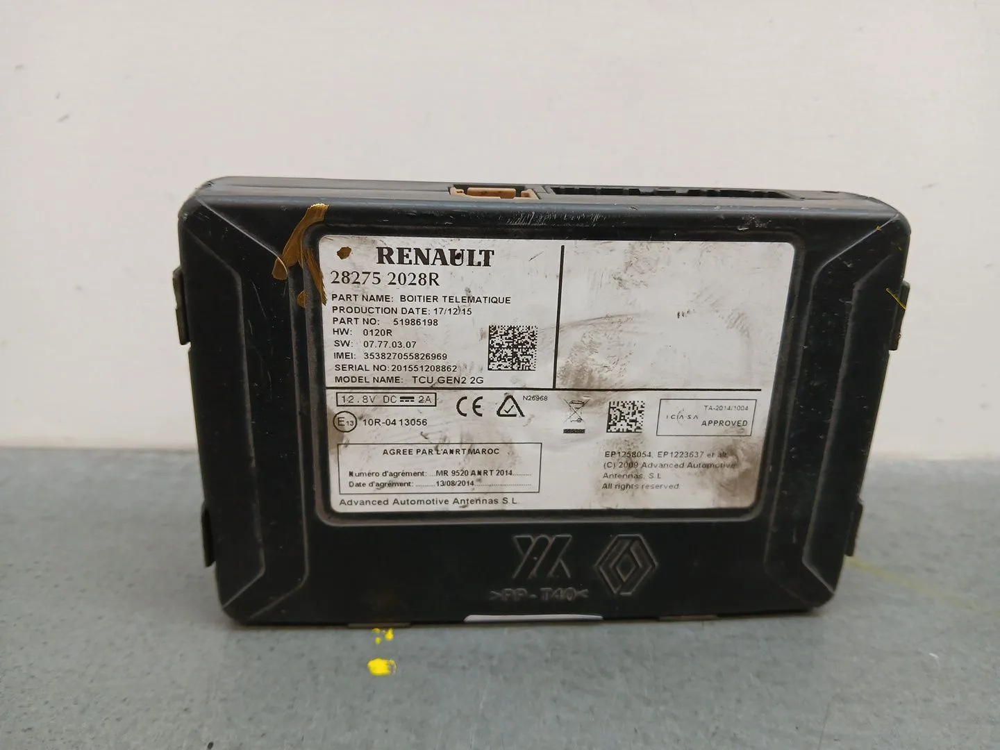 Modulo Electronico para Renault Scenic Iii (Jz0/1_)