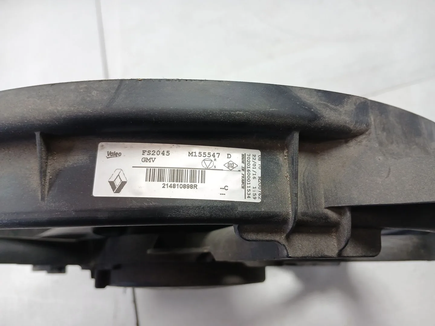 Electroventilador para Renault Scenic Iii (Jz0/1_)